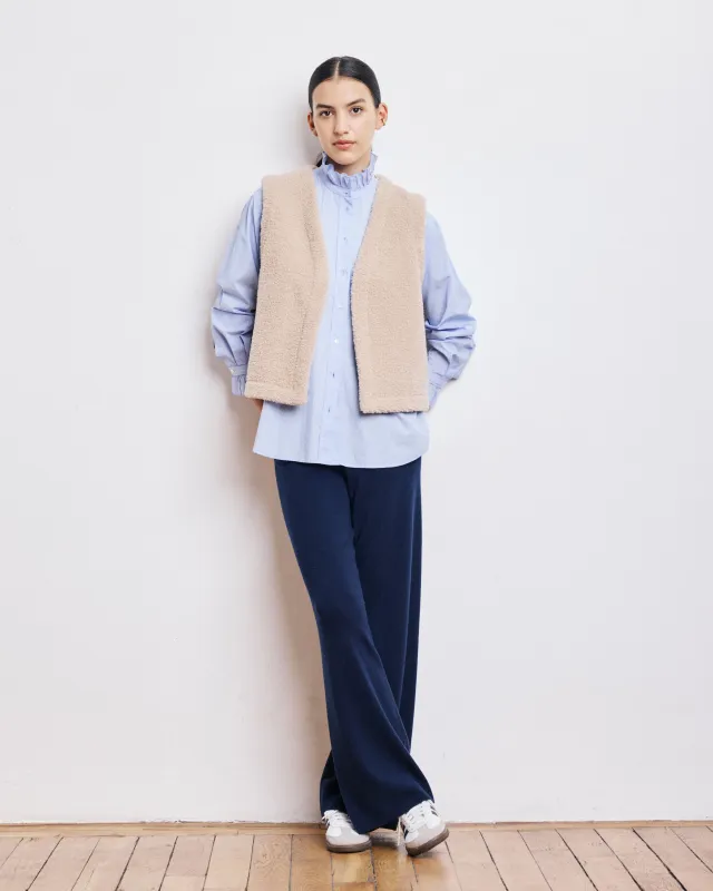 Gilet Femme en Sherpa Sable Valley sold by Hartford