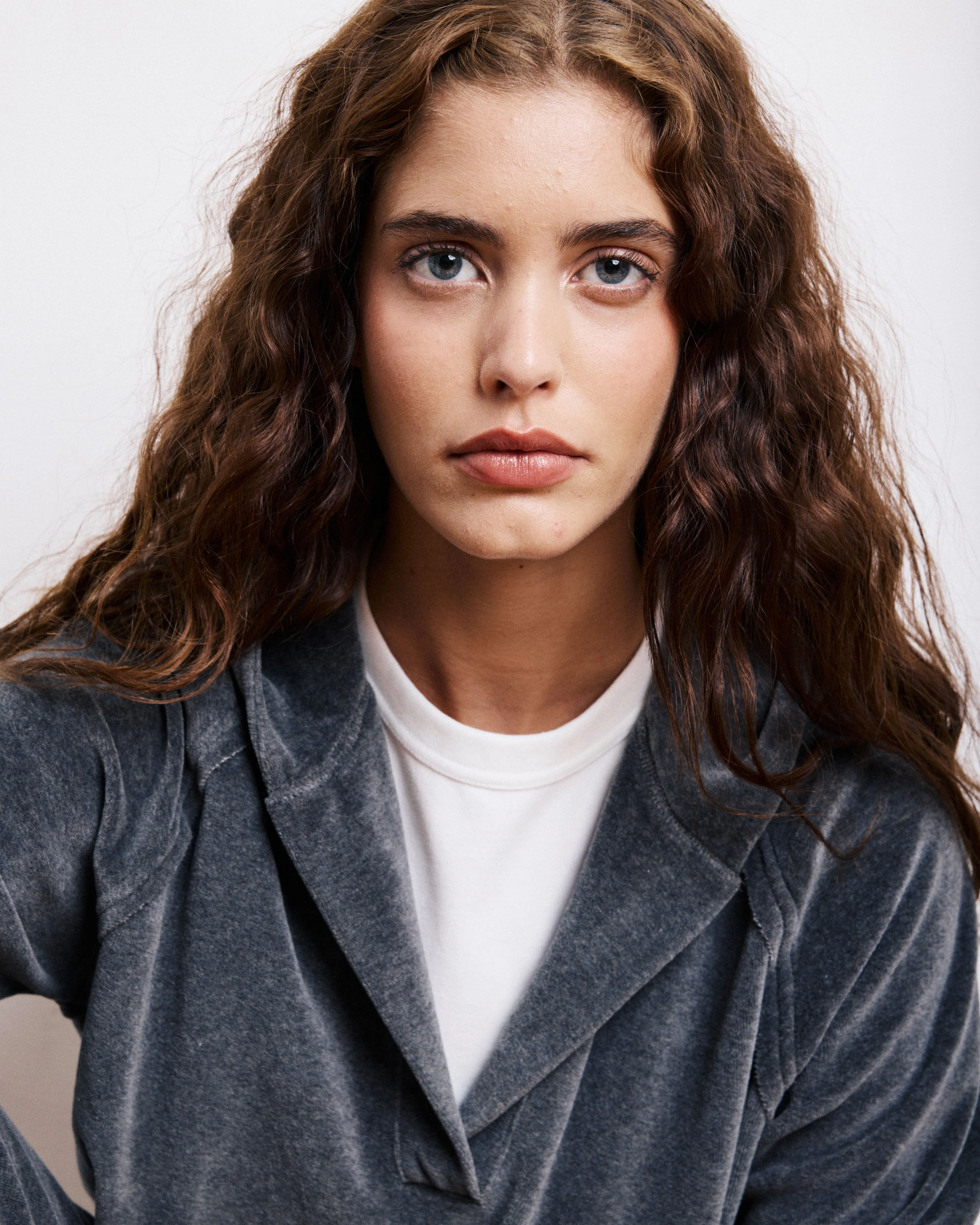 Sweatshirt Femme en Molleton Gris Anthracite Tag sold by Hartford product image thumbnail 3