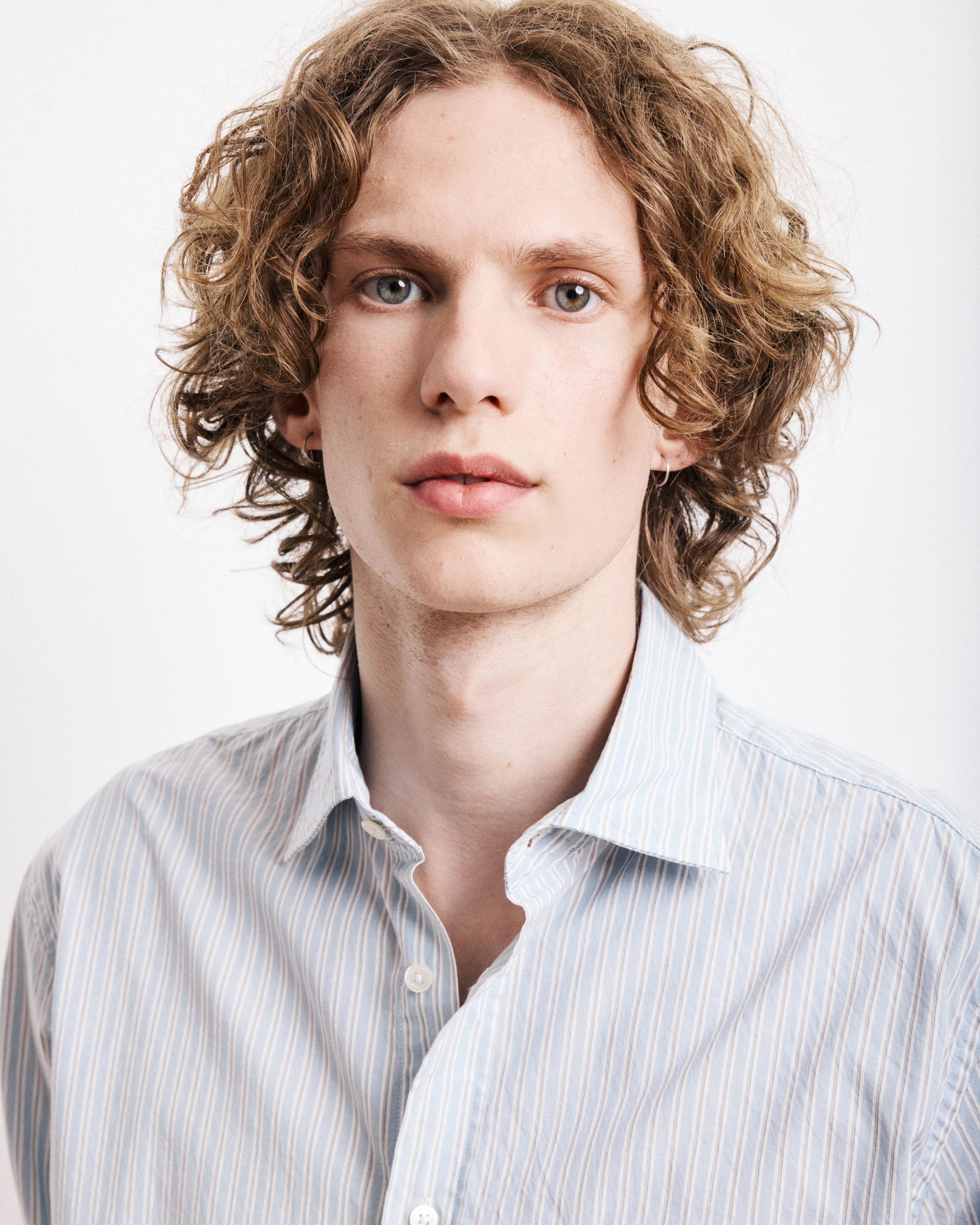 Chemise Homme en Popeline Rayée Bleu Paul sold by Hartford product image thumbnail 2