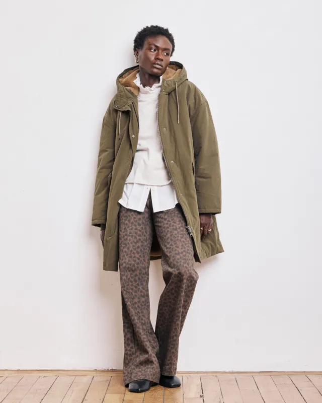 Parka Femme en Nylon & Coton Déperlante Vert Militaire Vader sold by Hartford