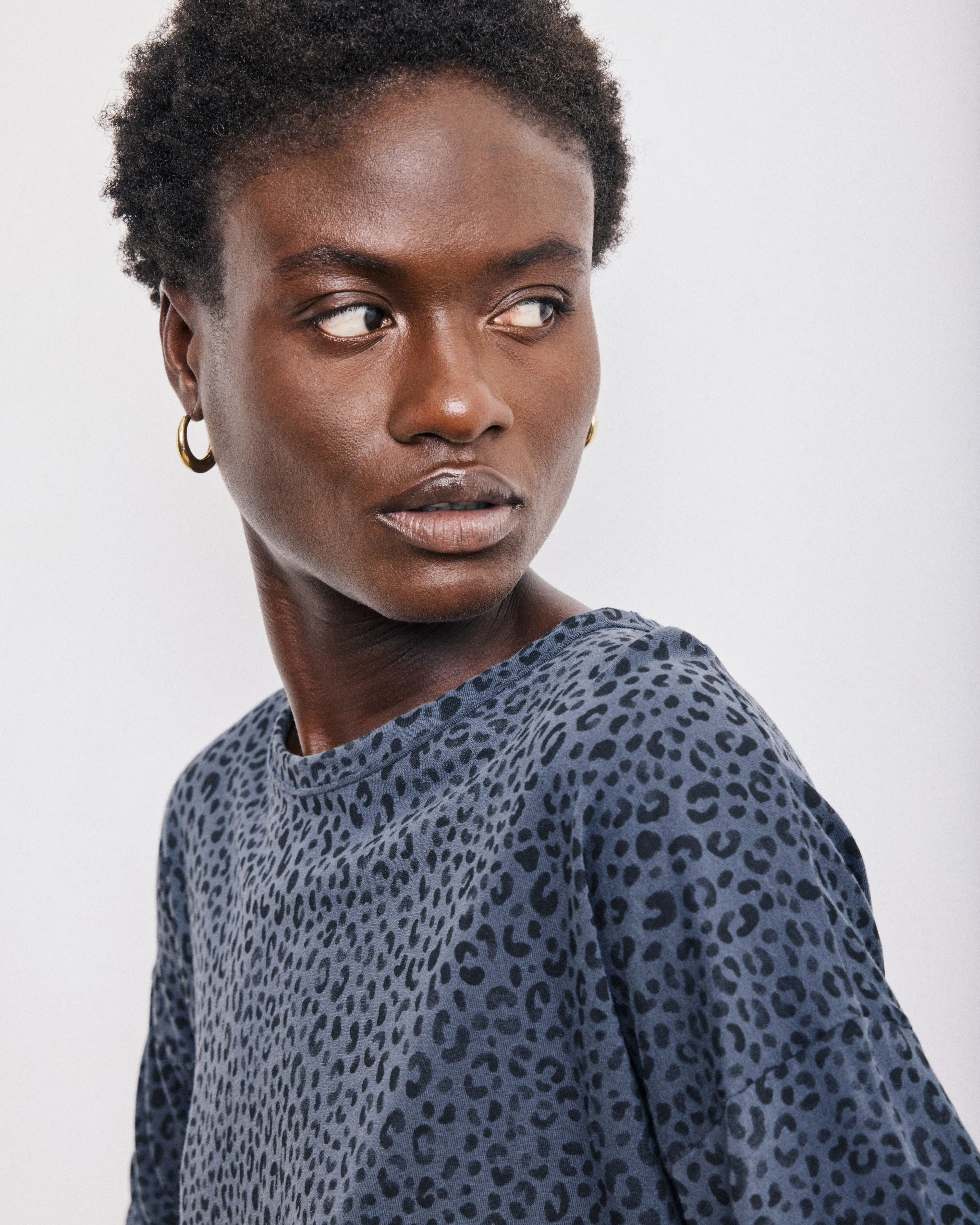 T-Shirt Femme en Coton & Modal Bleu Pétrole Taleo sold by Hartford product image thumbnail 2