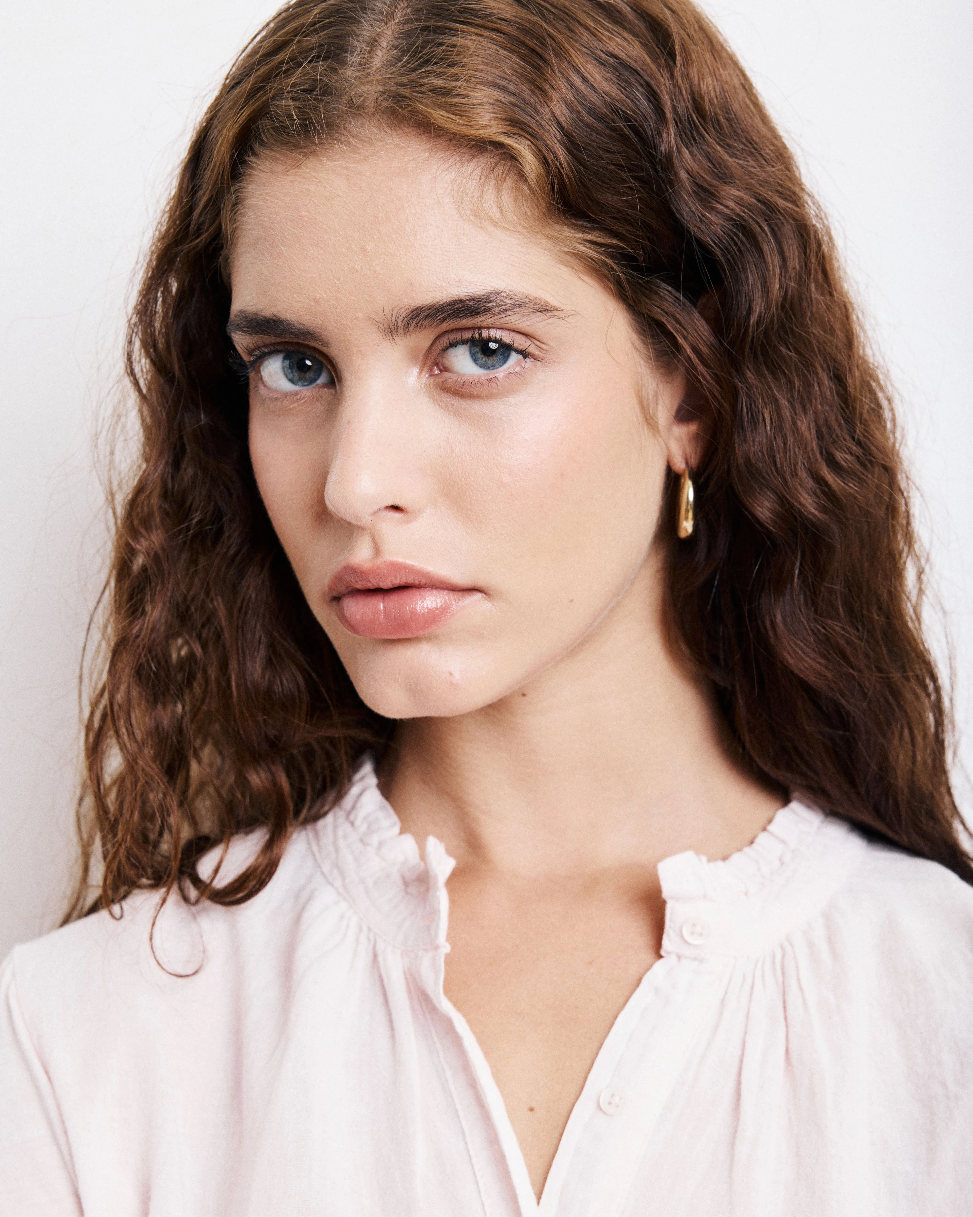 T-Shirt Femme en Coton Bi-Matière Rose pâle Tumy sold by Hartford product image thumbnail 3