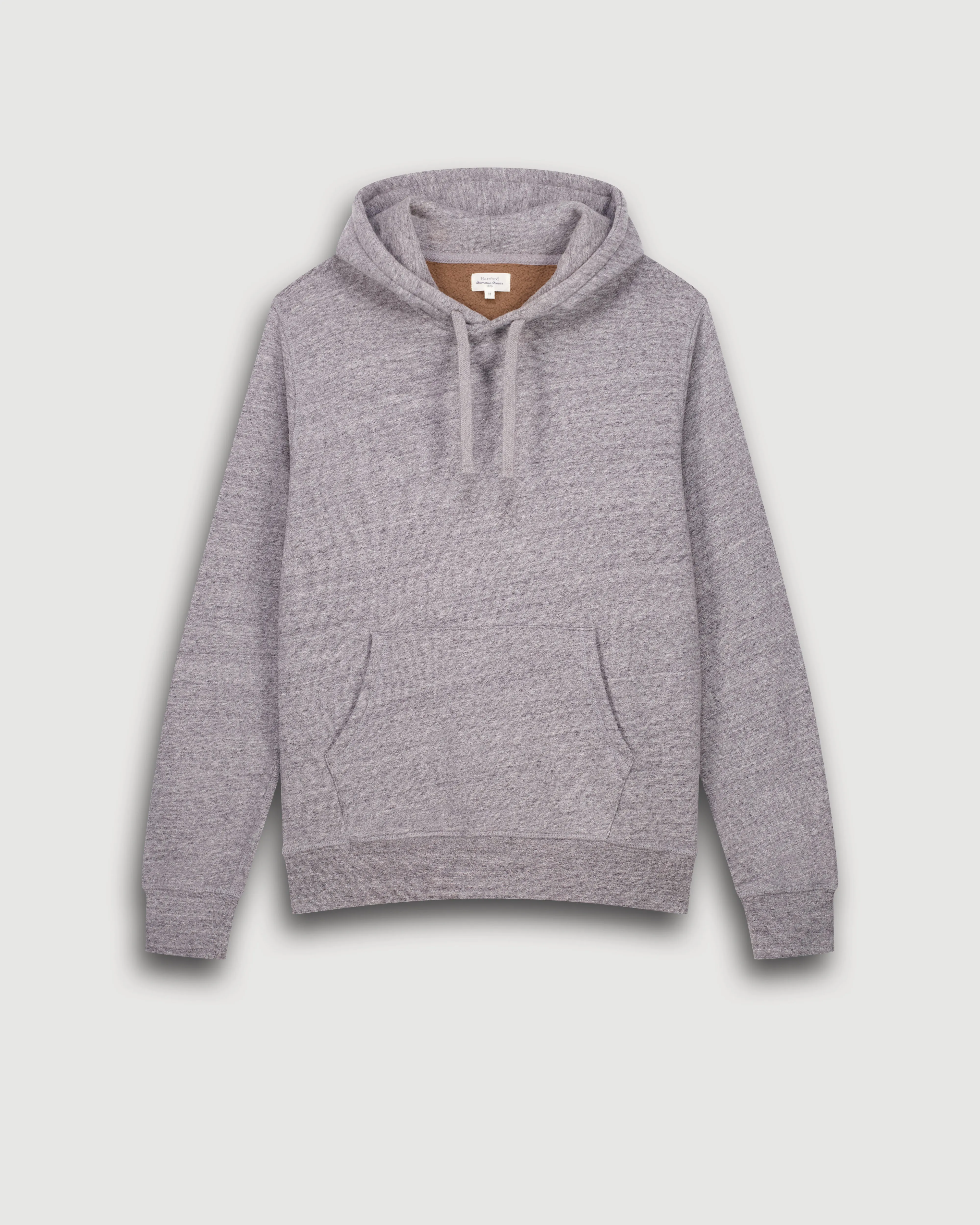 Sweatshirt à capuche Homme en molleton Gris Chiné sold by Hartford product image thumbnail 5