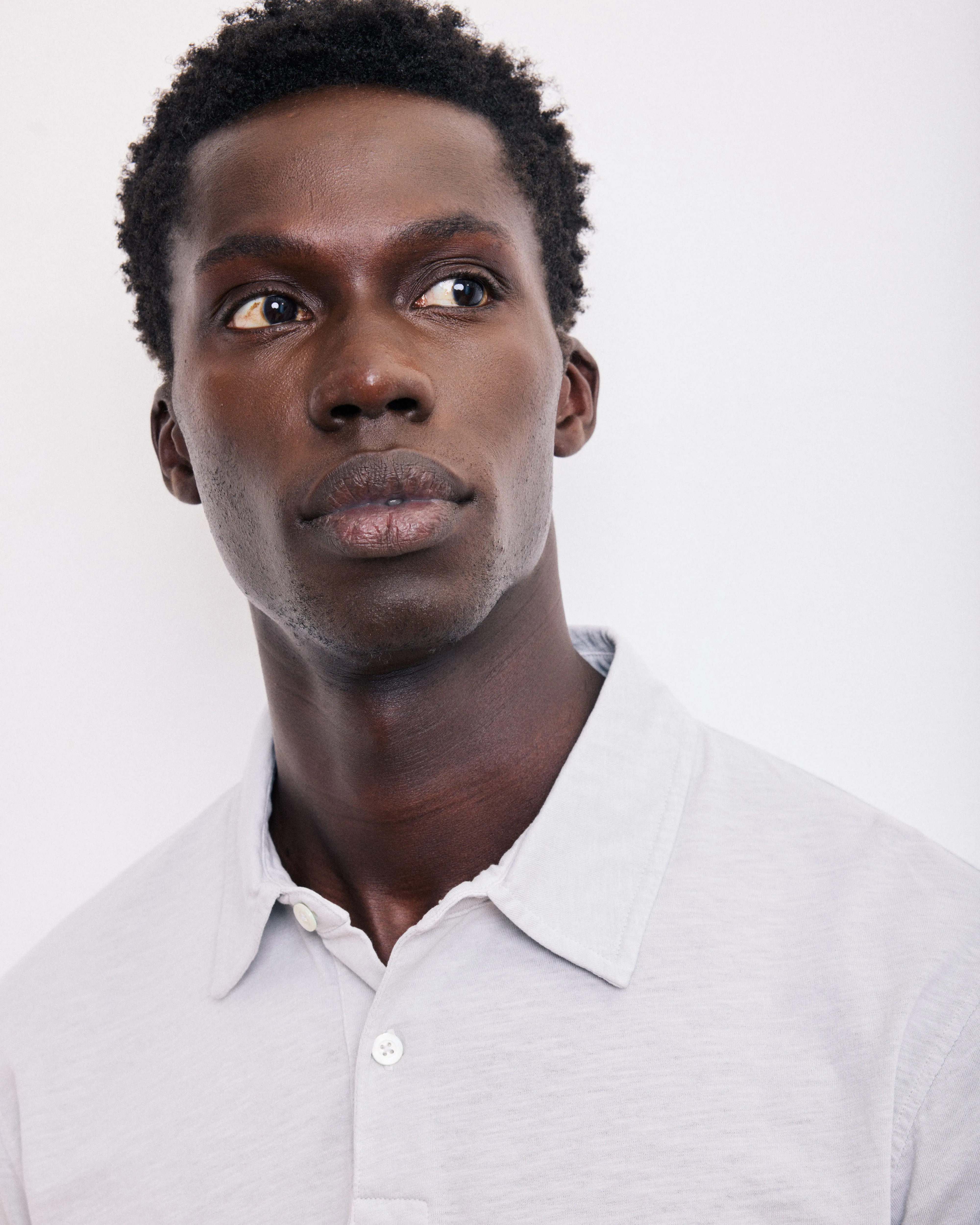 Polo Homme en Coton Slub Gris sold by Hartford product image thumbnail 4