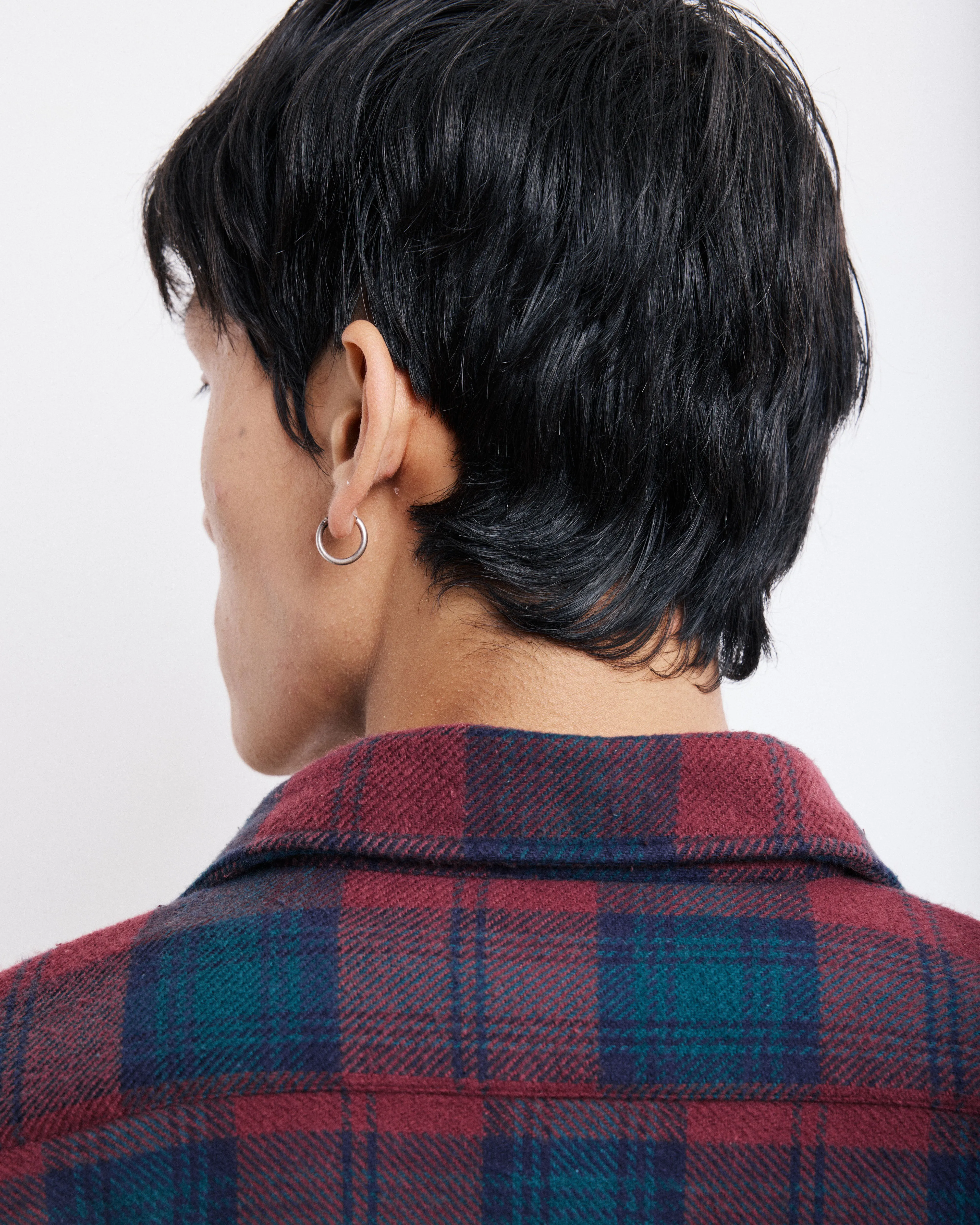 Chemise Homme en Flanelle à Carreaux Rouge Paul sold by Hartford product image thumbnail 4