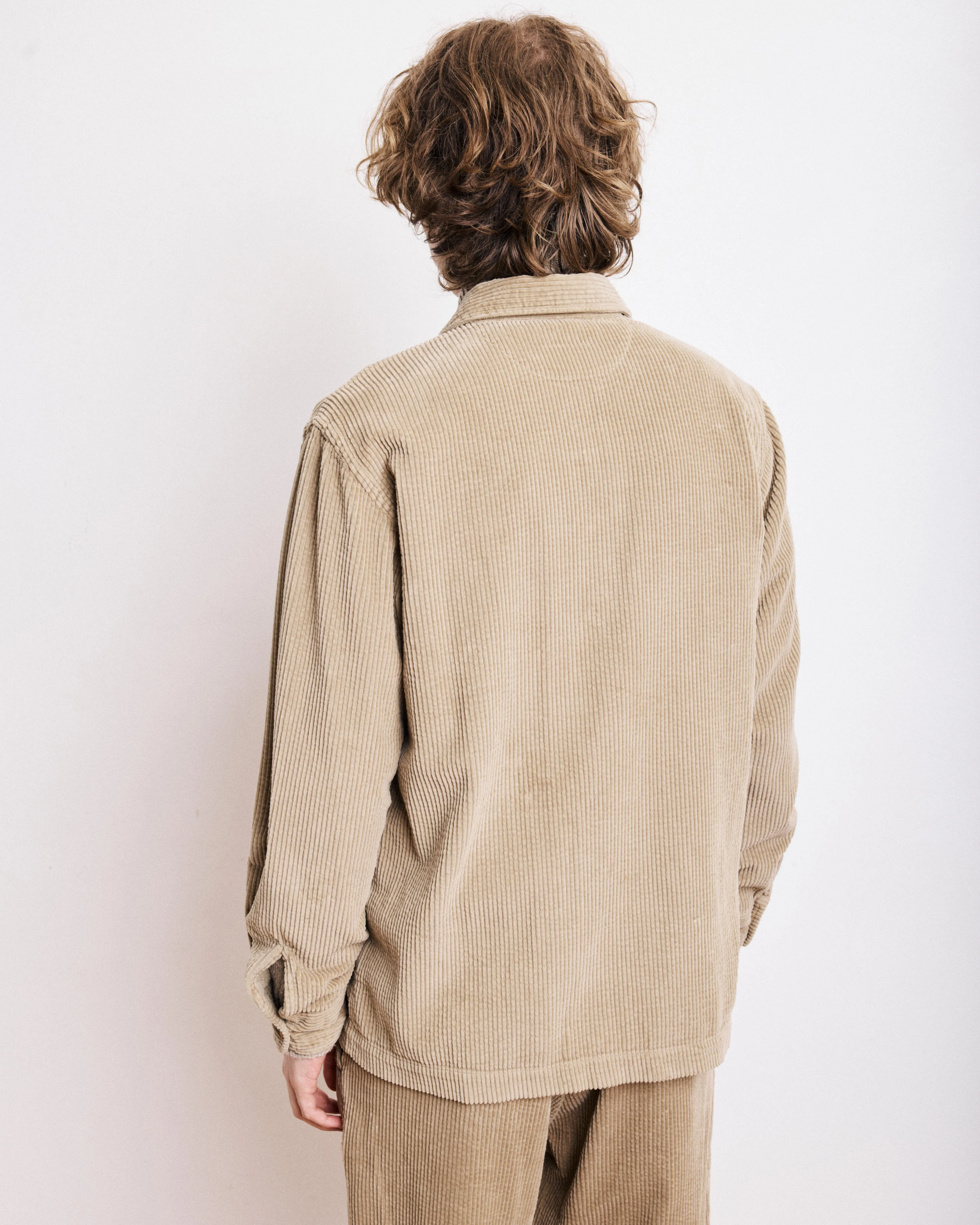 Veste Homme en velours cotelé seersucker Beige Petty sold by Hartford product image thumbnail 5