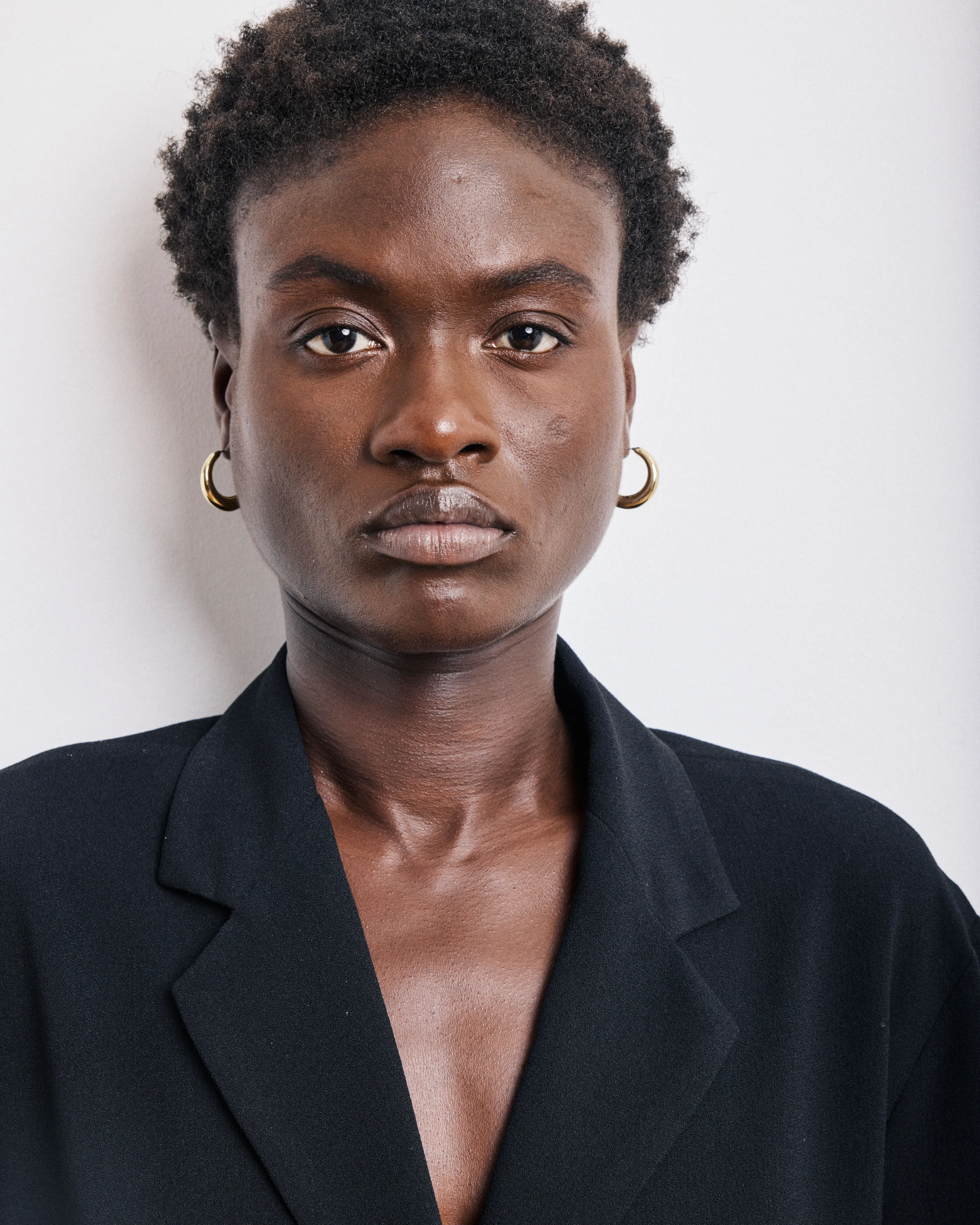 Veste Femme en Crêpe Noir Victo sold by Hartford product image thumbnail 3