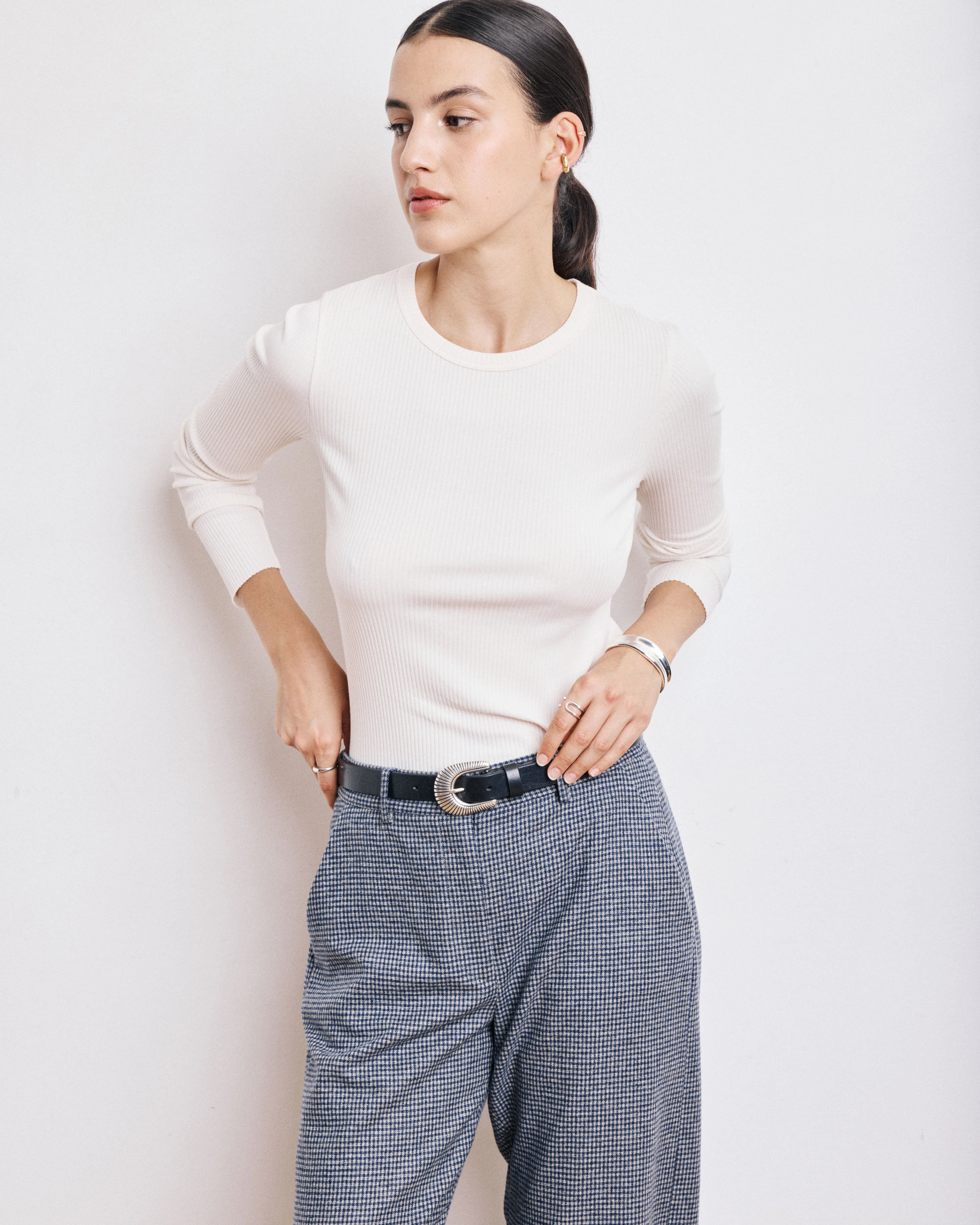 T-Shirt Femme en Coton & Modal Ecru Tattoo sold by Hartford