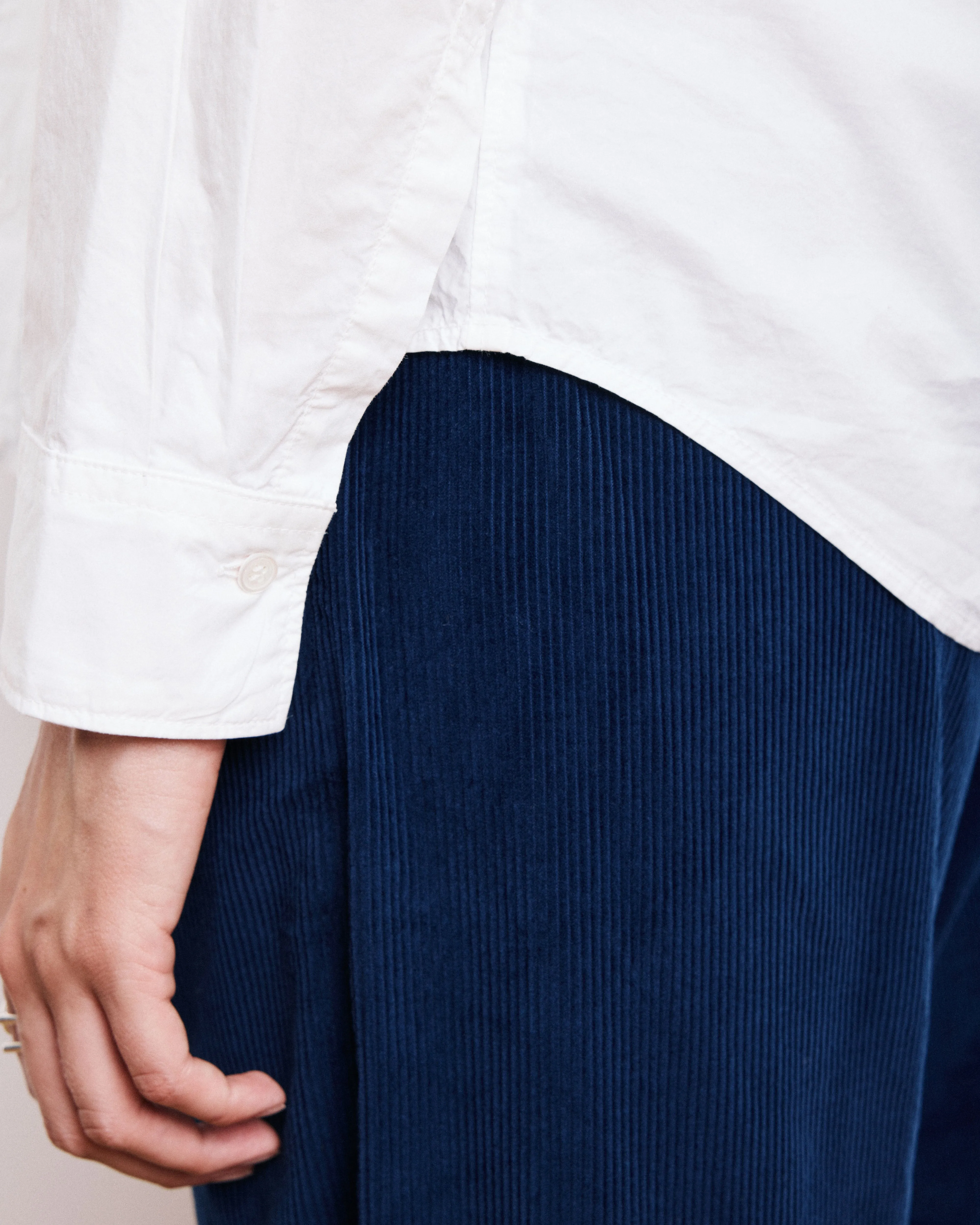 Chemise Femme en Popeline de Coton Blanche Coraz sold by Hartford product image thumbnail 4