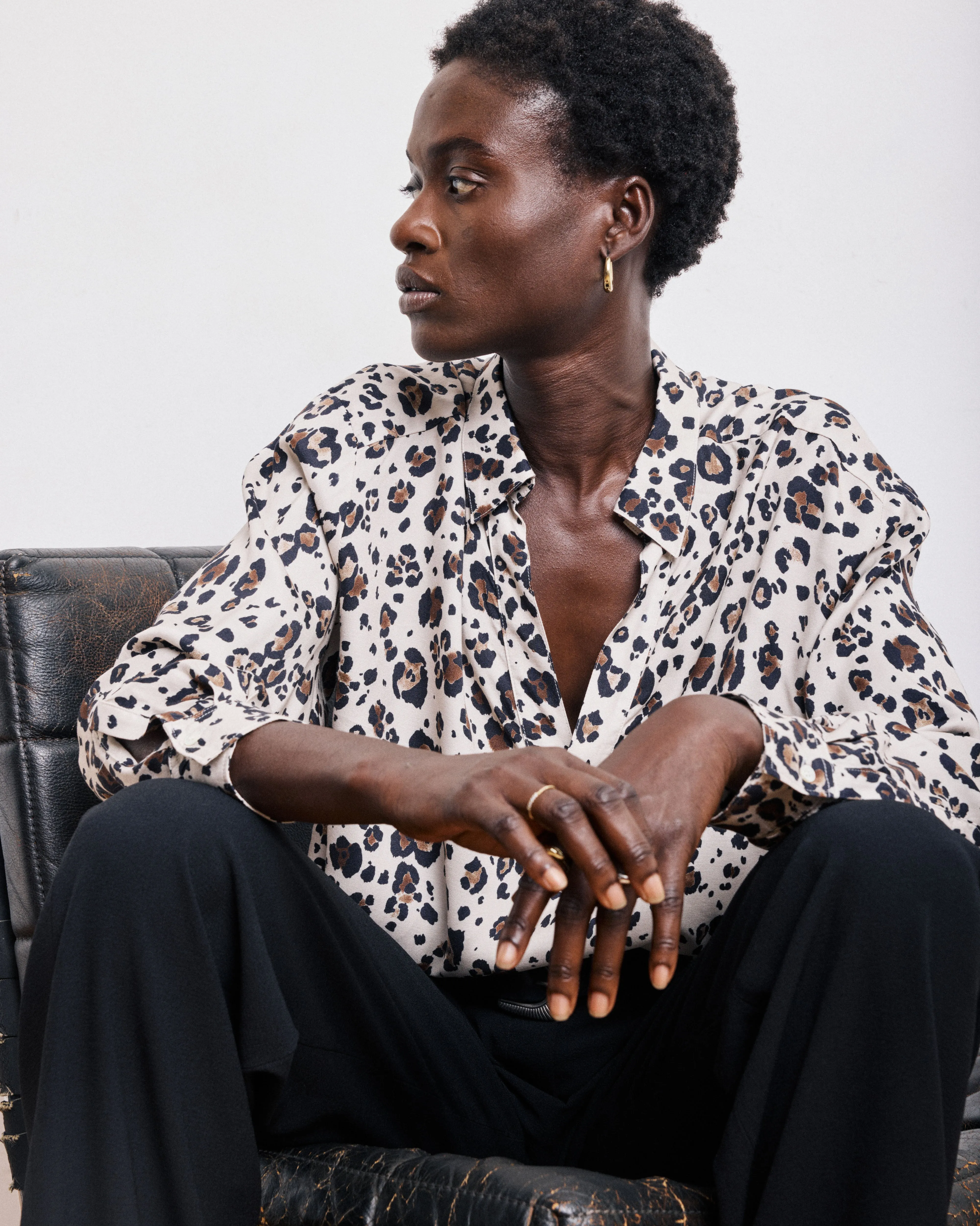 Blouse Femme en Viscose Léopard Charlize sold by Hartford