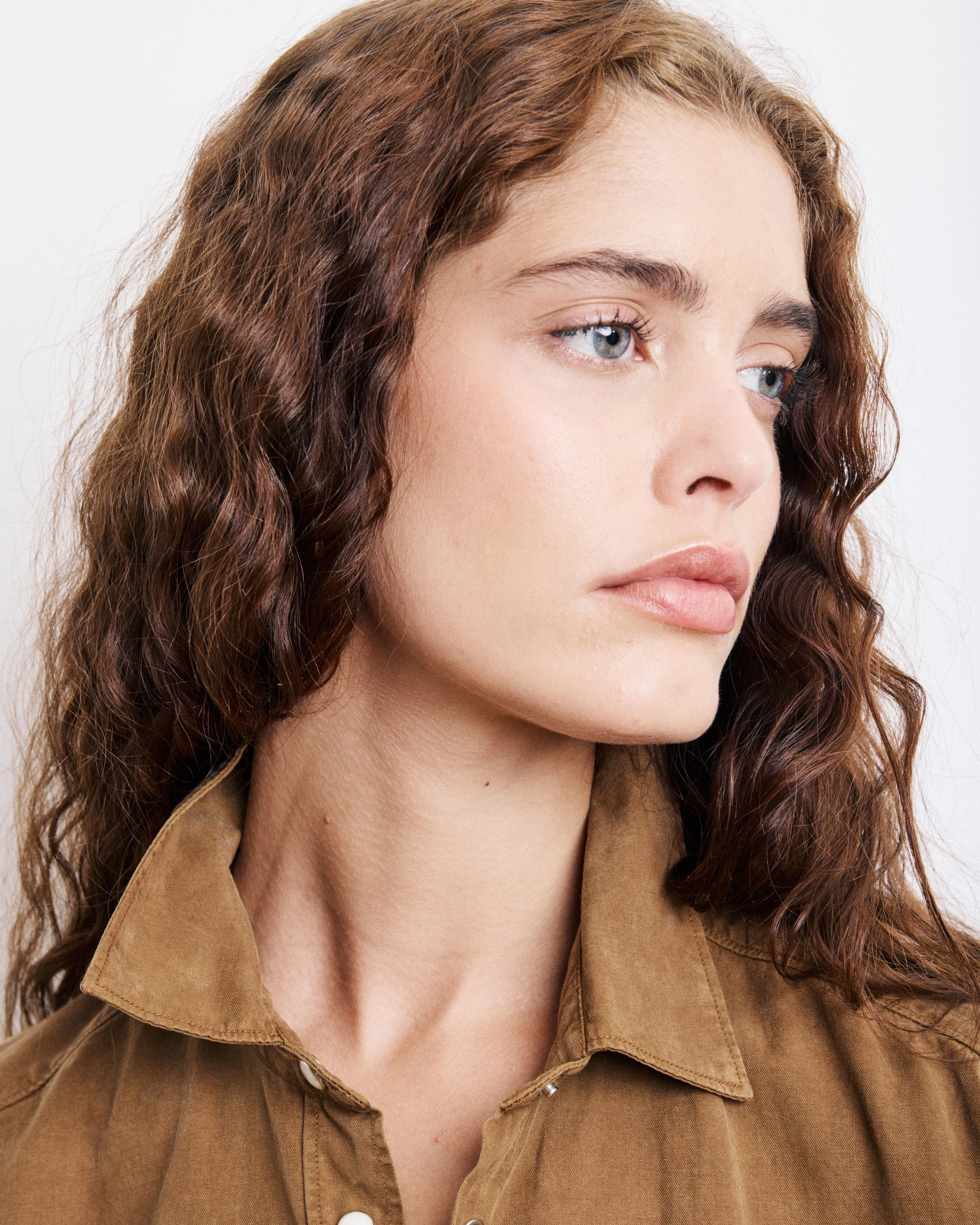 Chemise Femme en Tencel, Coton & Lin Mocha Cinema sold by Hartford product image thumbnail 3