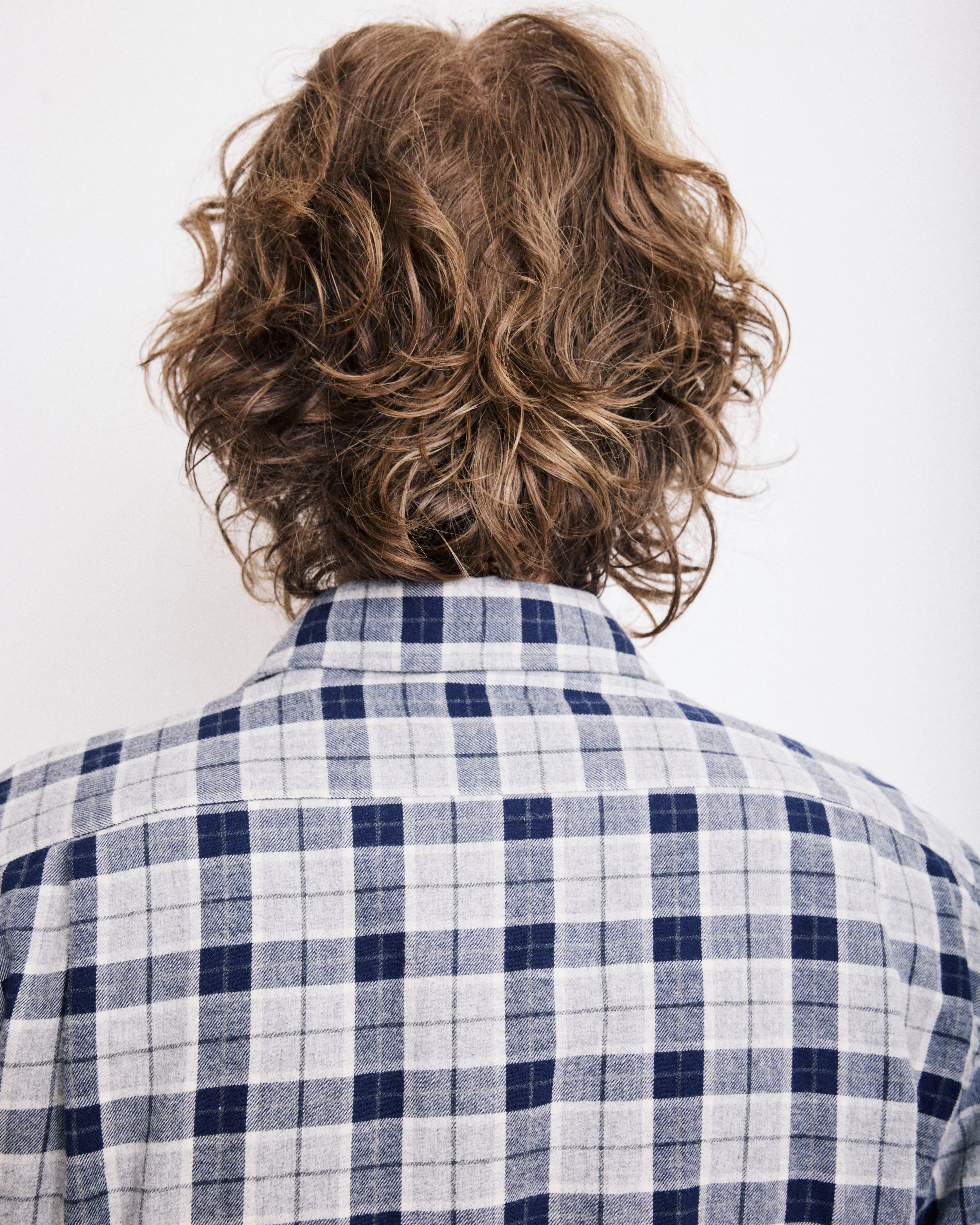 Chemise Homme en Coton Brossé à Carreaux Gris Paul sold by Hartford product image thumbnail 4