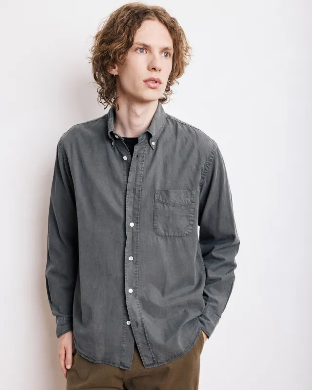 Chemise Homme en Tencel & Coton Vert Militaire Pitt sold by Hartford