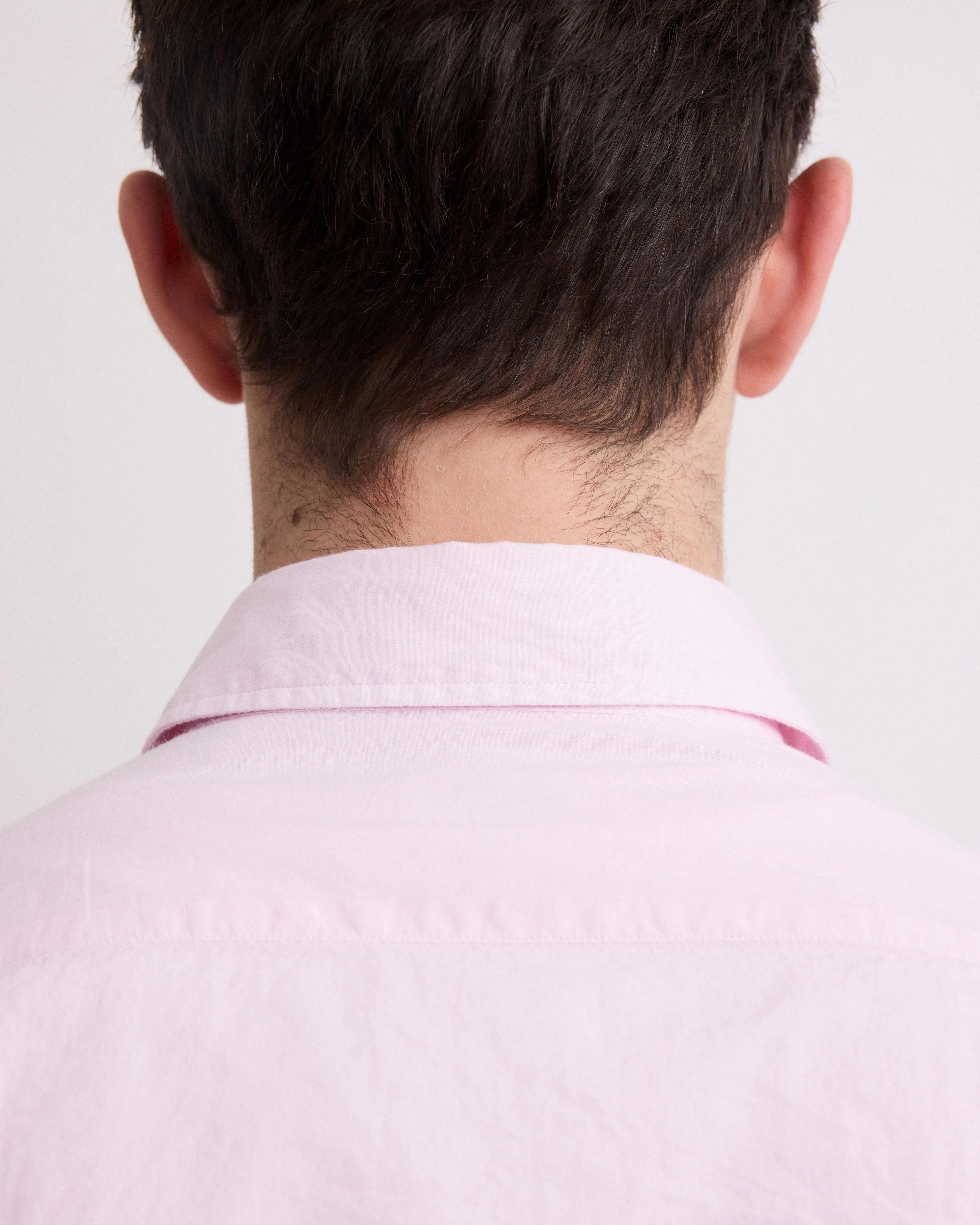 Chemise Homme en Voile De Coton Rose Pâle Paul sold by Hartford product image thumbnail 4