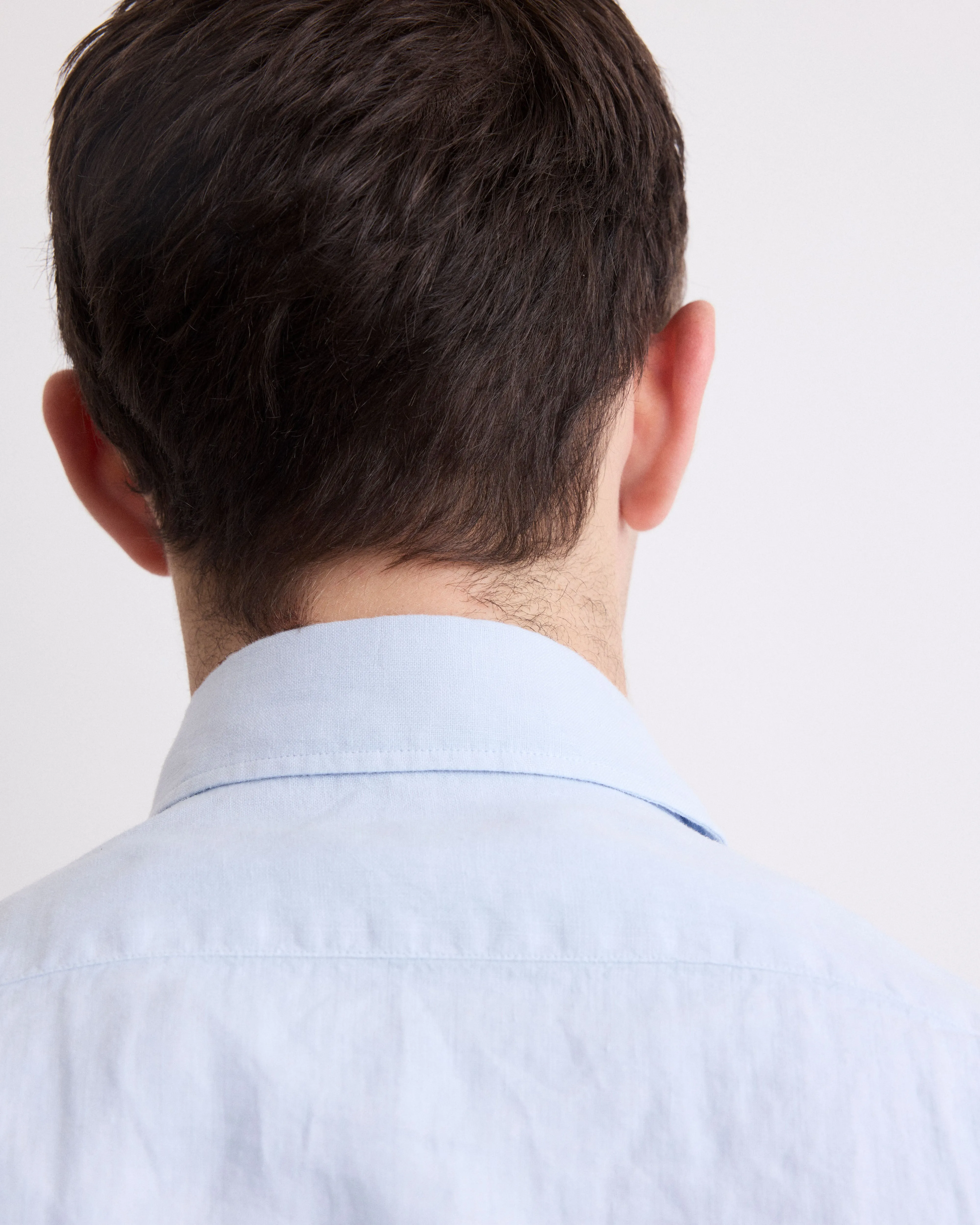 Chemise Homme en Lin Bleu Ciel Paul sold by Hartford product image thumbnail 4