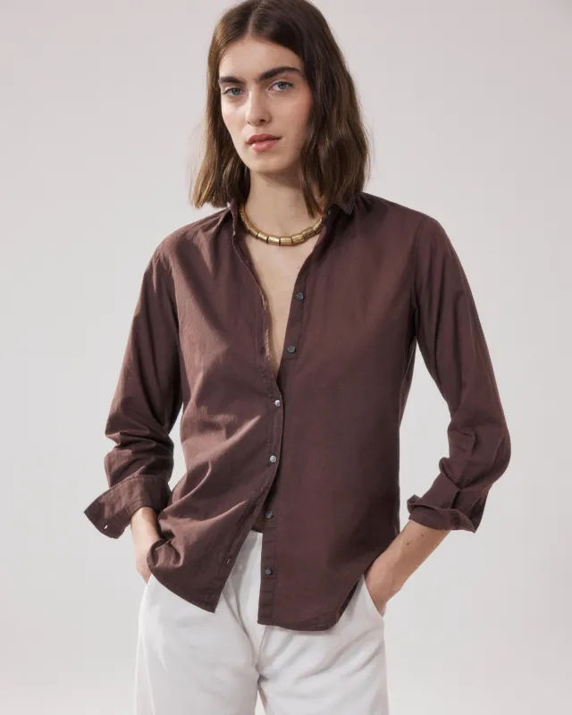Chemise Femme en Coton Marron Corazon sold by Hartford