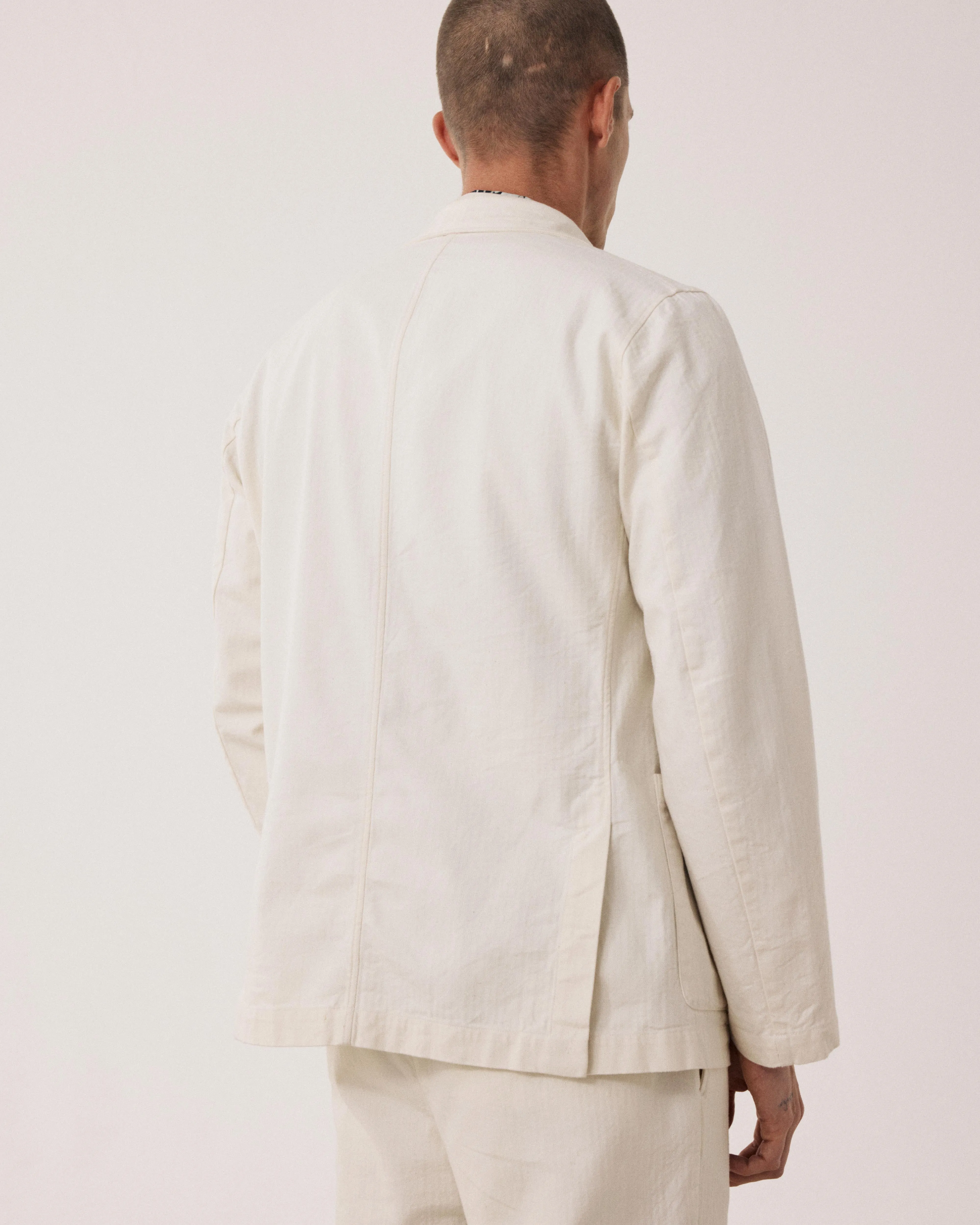 Veste Homme en Coton Ecru Jules sold by Hartford product image thumbnail 4