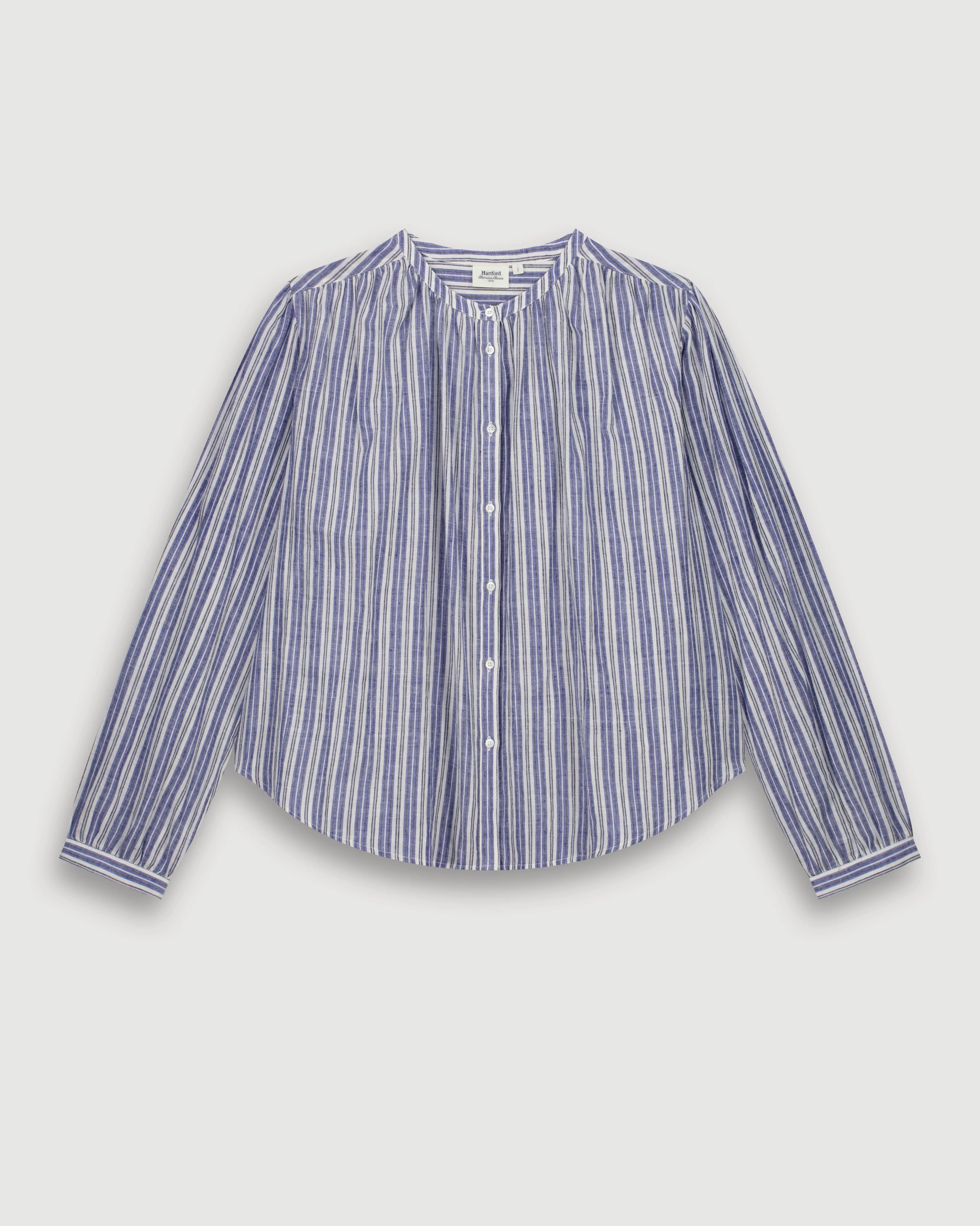 Chemise Femme en Coton Bleu Clayton sold by Hartford product image thumbnail 3