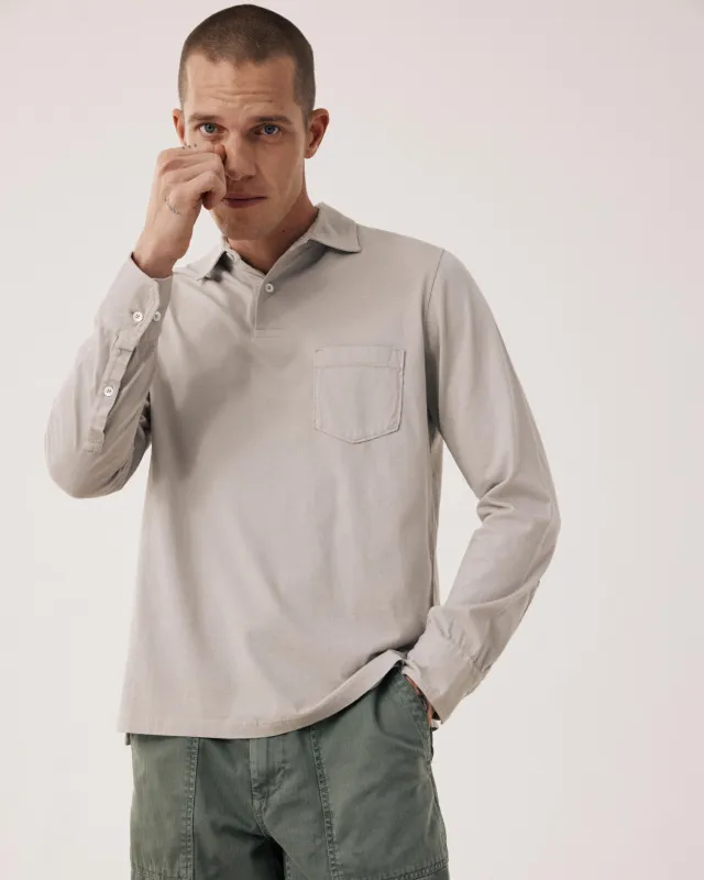 Polo Homme en Jersey de Coton Sable sold by Hartford