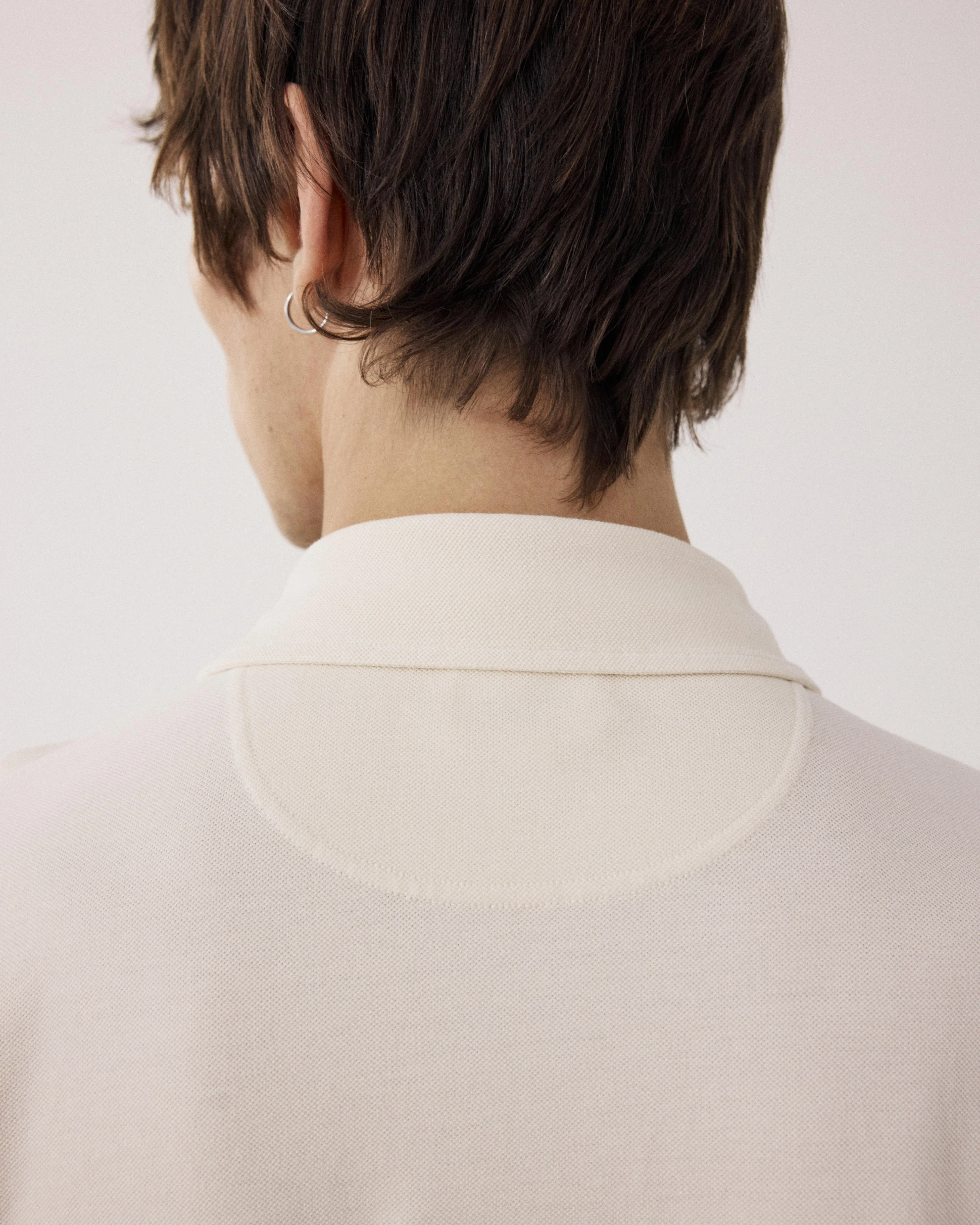 Polo Homme en Coton Piqué Vanille sold by Hartford product image thumbnail 4