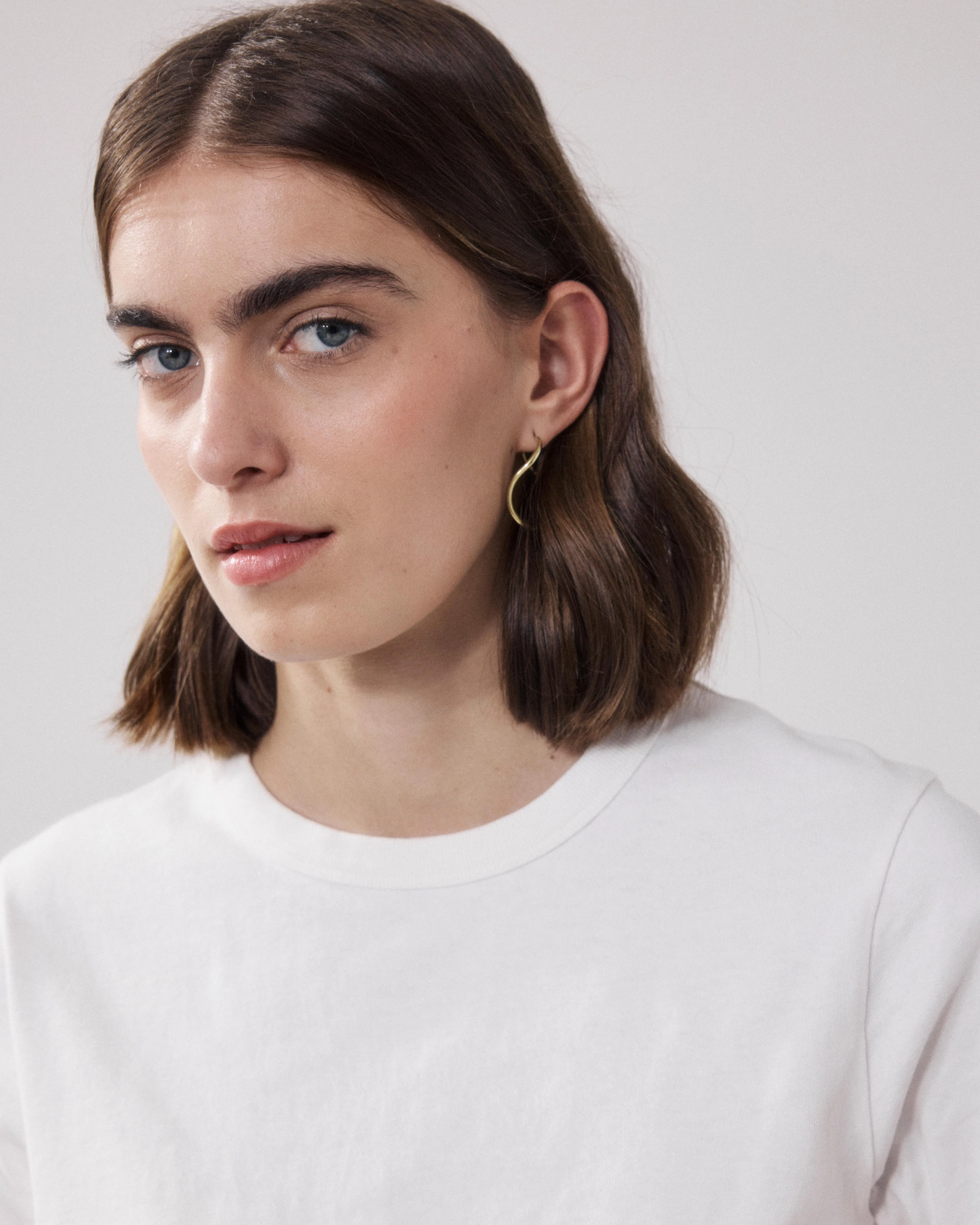 T-Shirt Femme en Coton Ecru Teavy sold by Hartford product image thumbnail 2