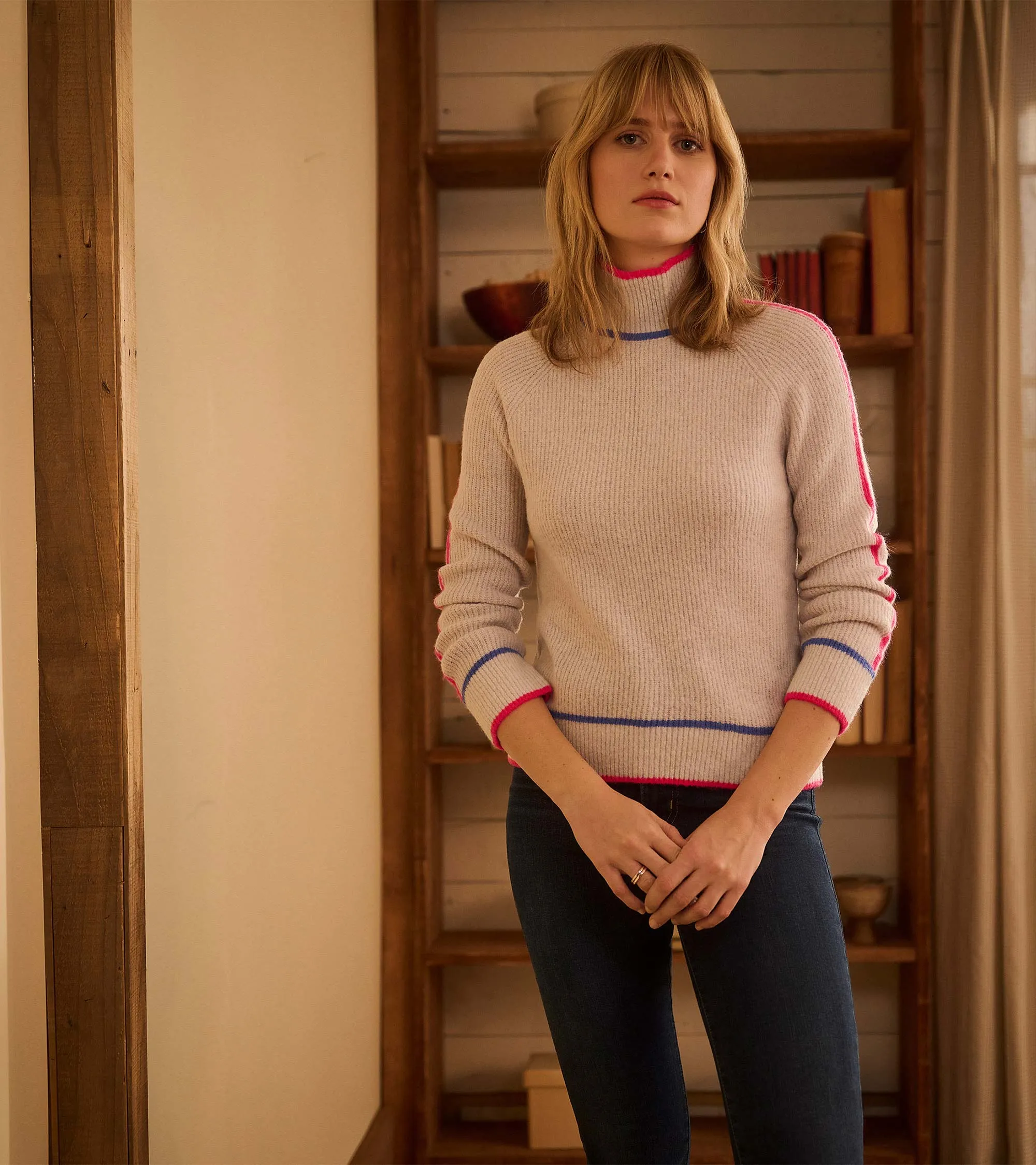 Raglan Pullover - Pale Snow Melange sold by Hatley product image thumbnail 3