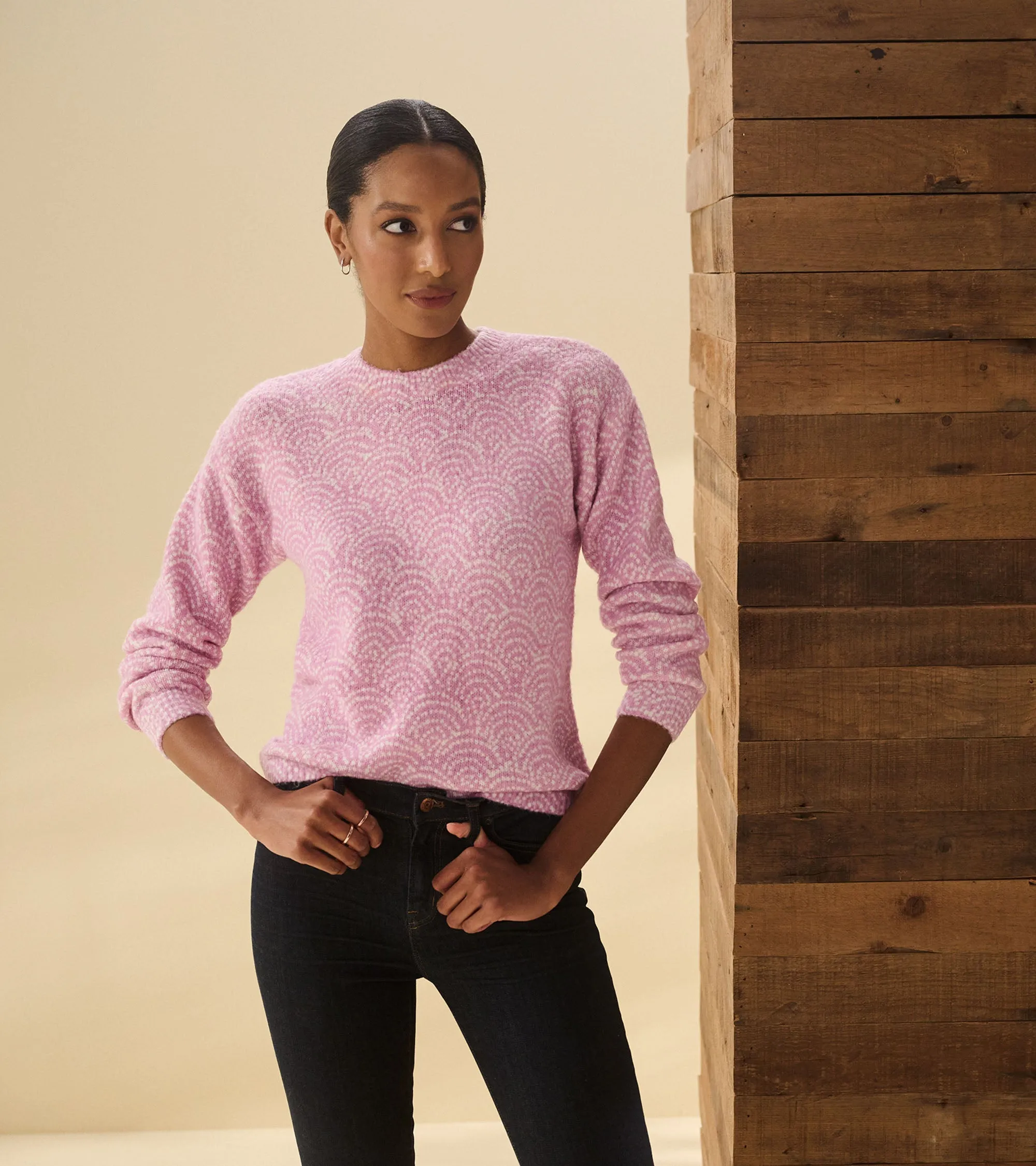 Ella Sweater - Deco Dots sold by Hatley