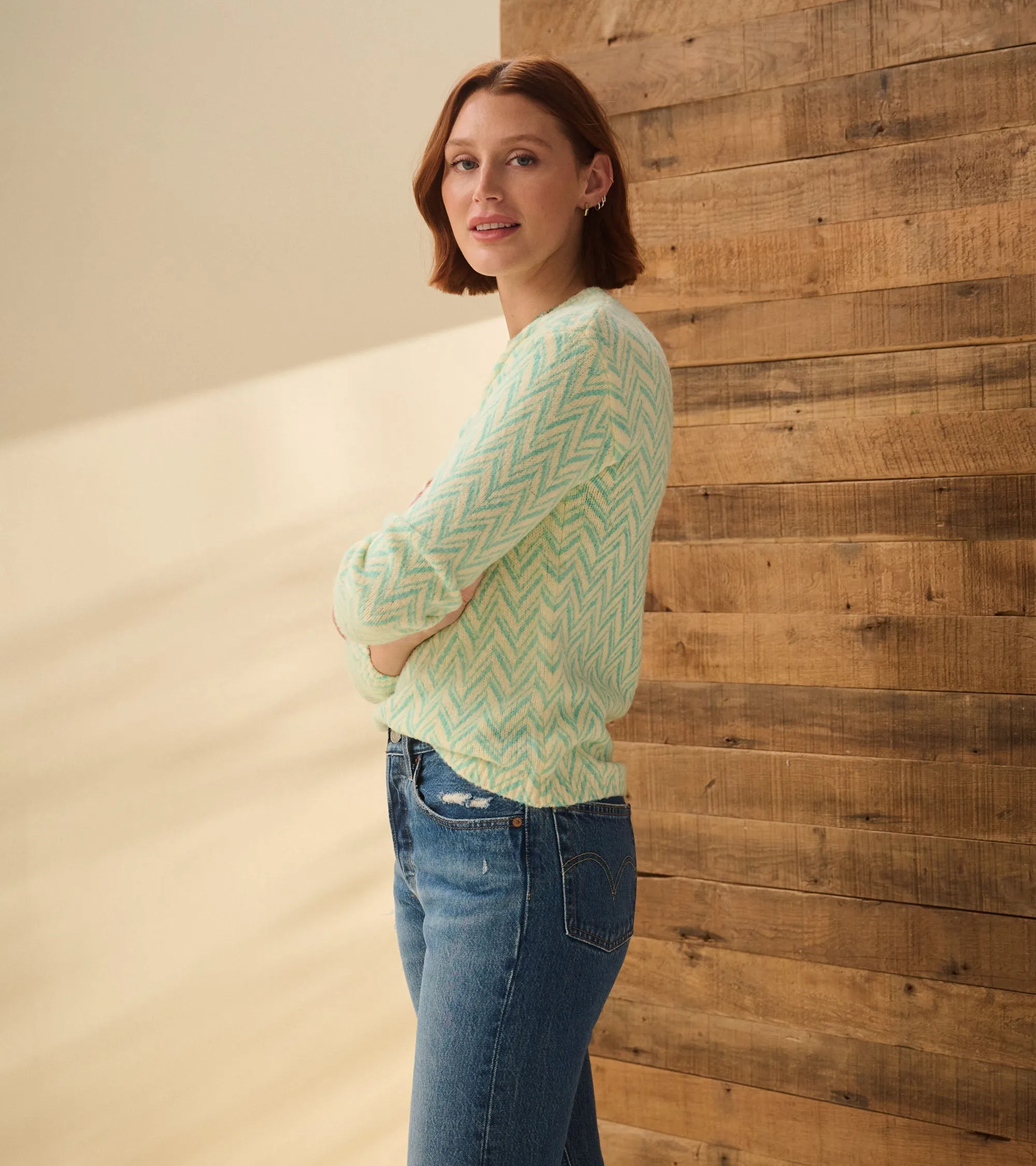 Ella Sweater - Chevron Print sold by Hatley product image thumbnail 4