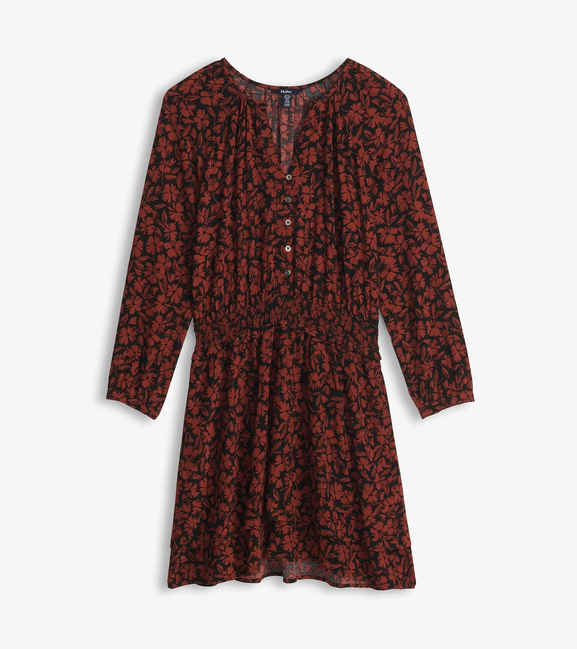 Mia Smocked Waist Dress - Floral Scatter sold by Hatley product image thumbnail 2