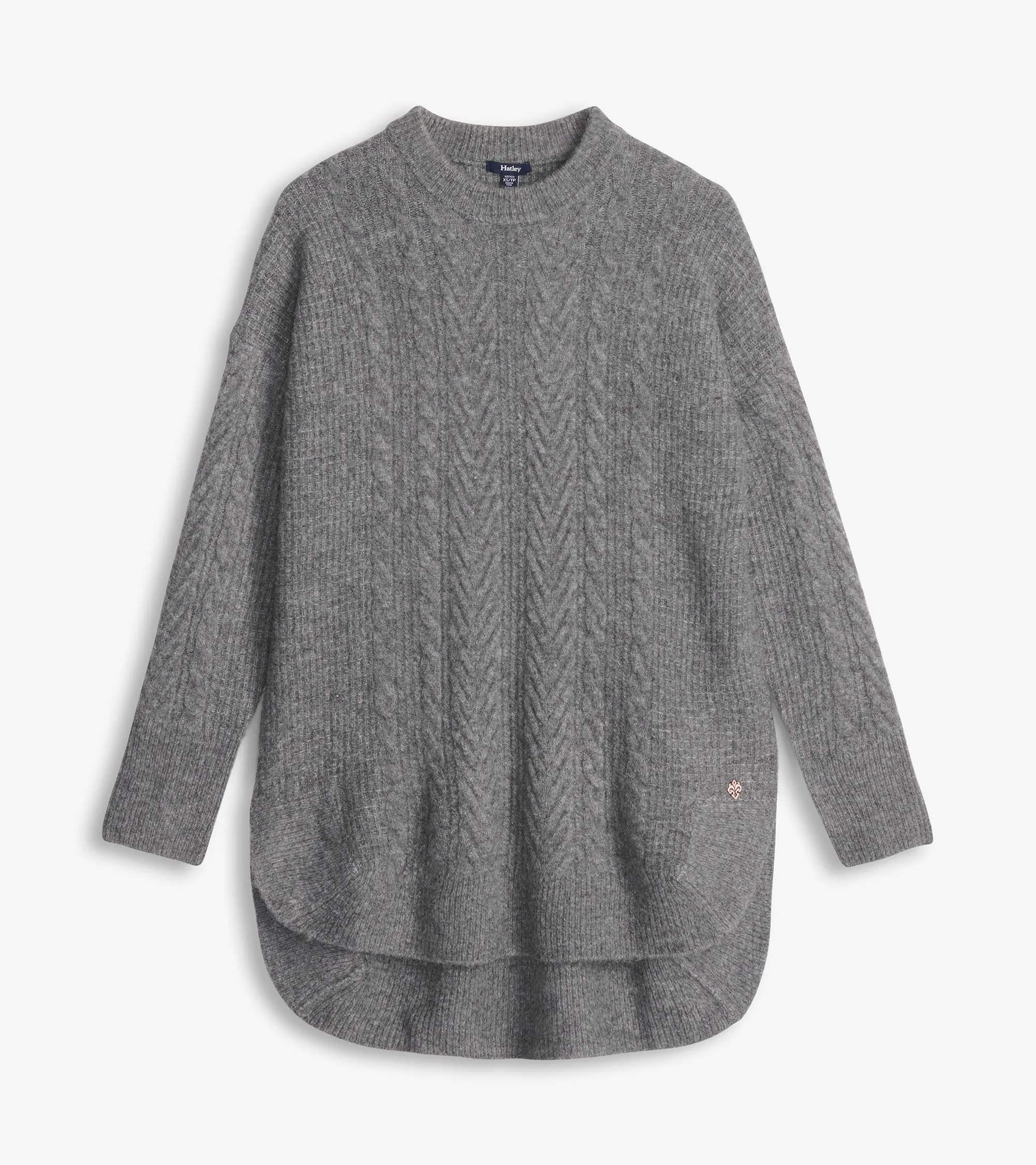 Cable Knit Tunic - Charcoal Heather sold by Hatley product image thumbnail 2