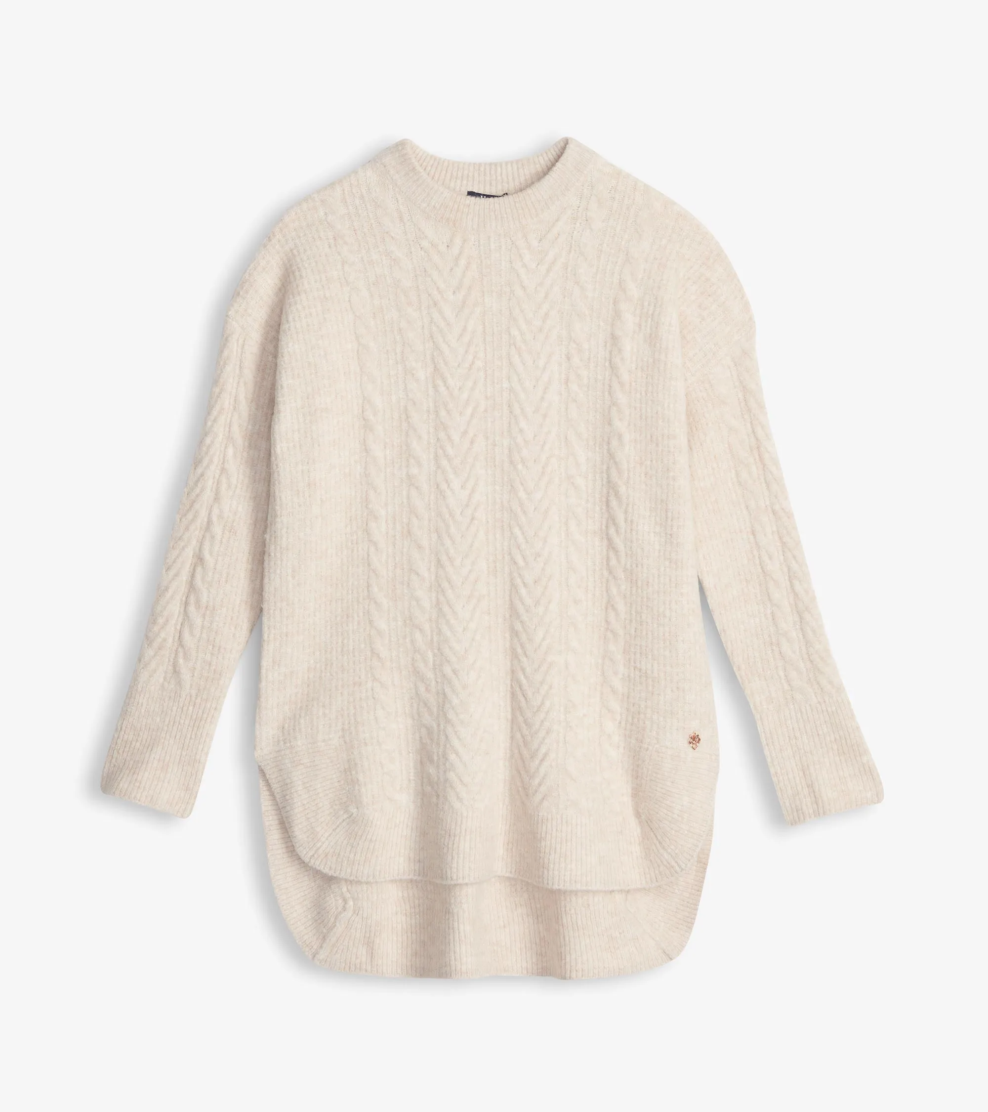 Cable Knit Tunic - Oatmeal Heather sold by Hatley product image thumbnail 2