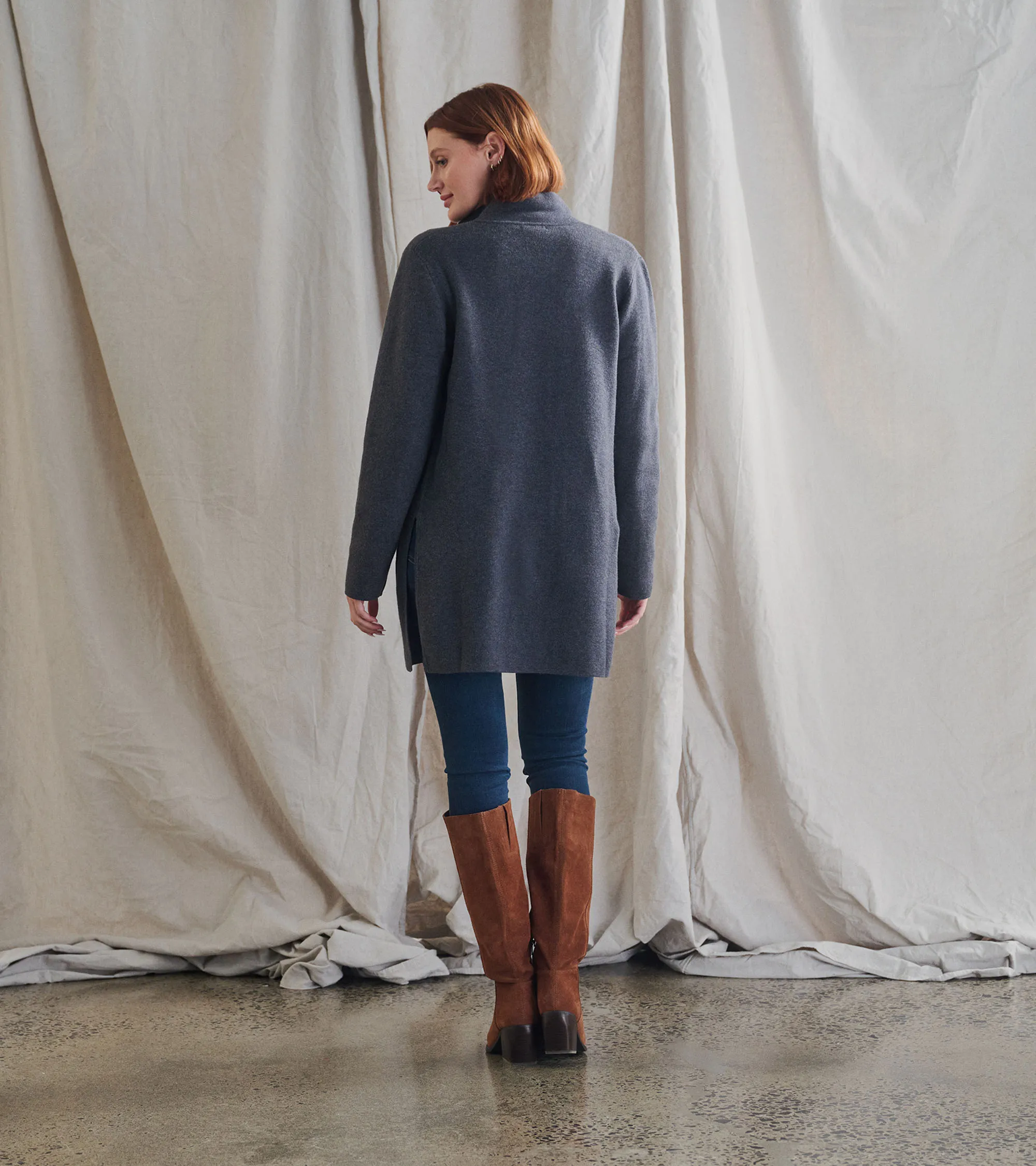 Sweater Blazer - Charcoal Grey sold by Hatley product image thumbnail 5