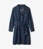 Denim Shirt Dress - Dark Wash sold by Hatley