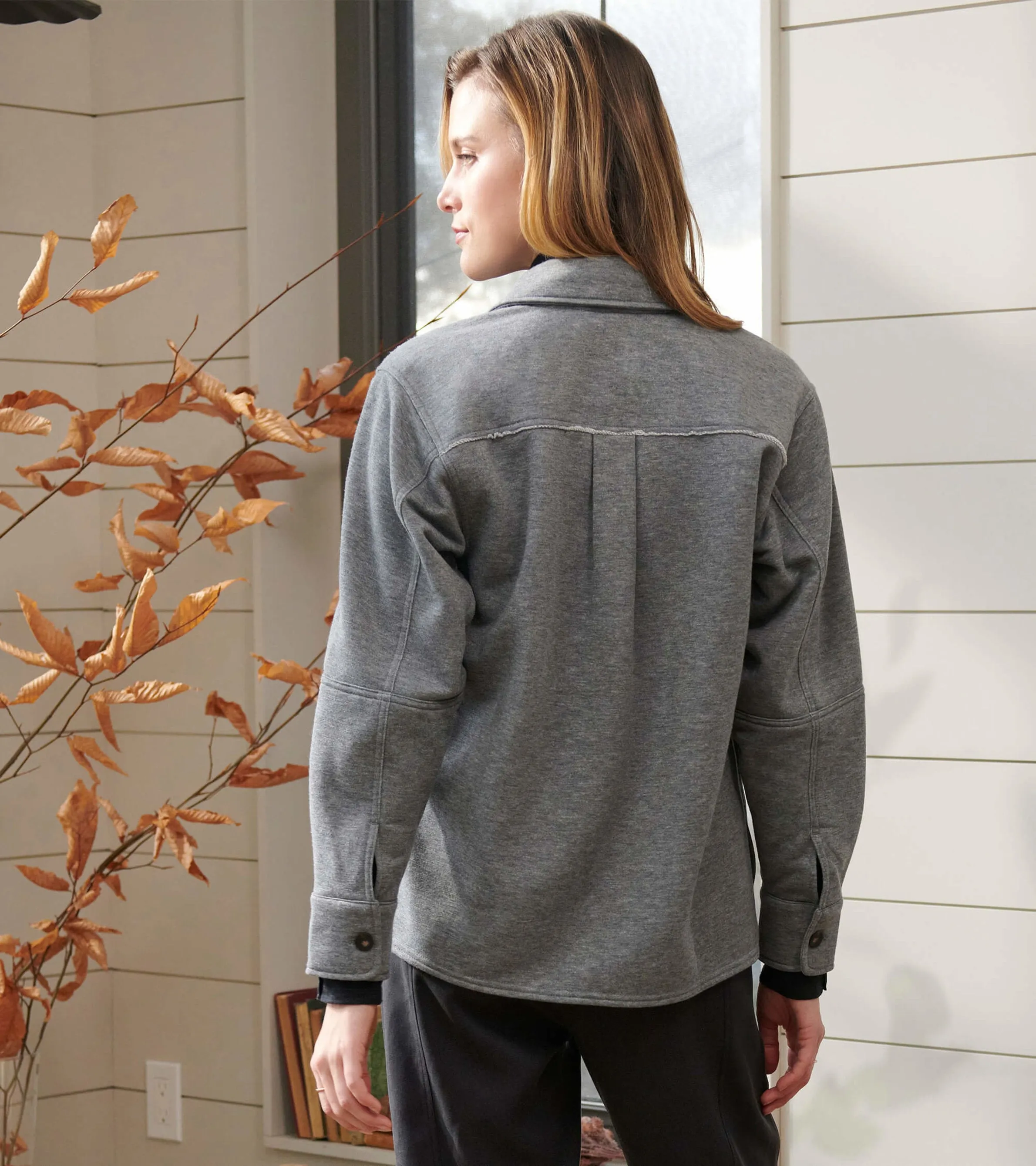 Emily Relaxed Blazer - Charcoal Melange sold by Hatley product image thumbnail 4