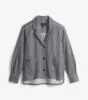 Emily Relaxed Blazer - Charcoal Melange sold by Hatley