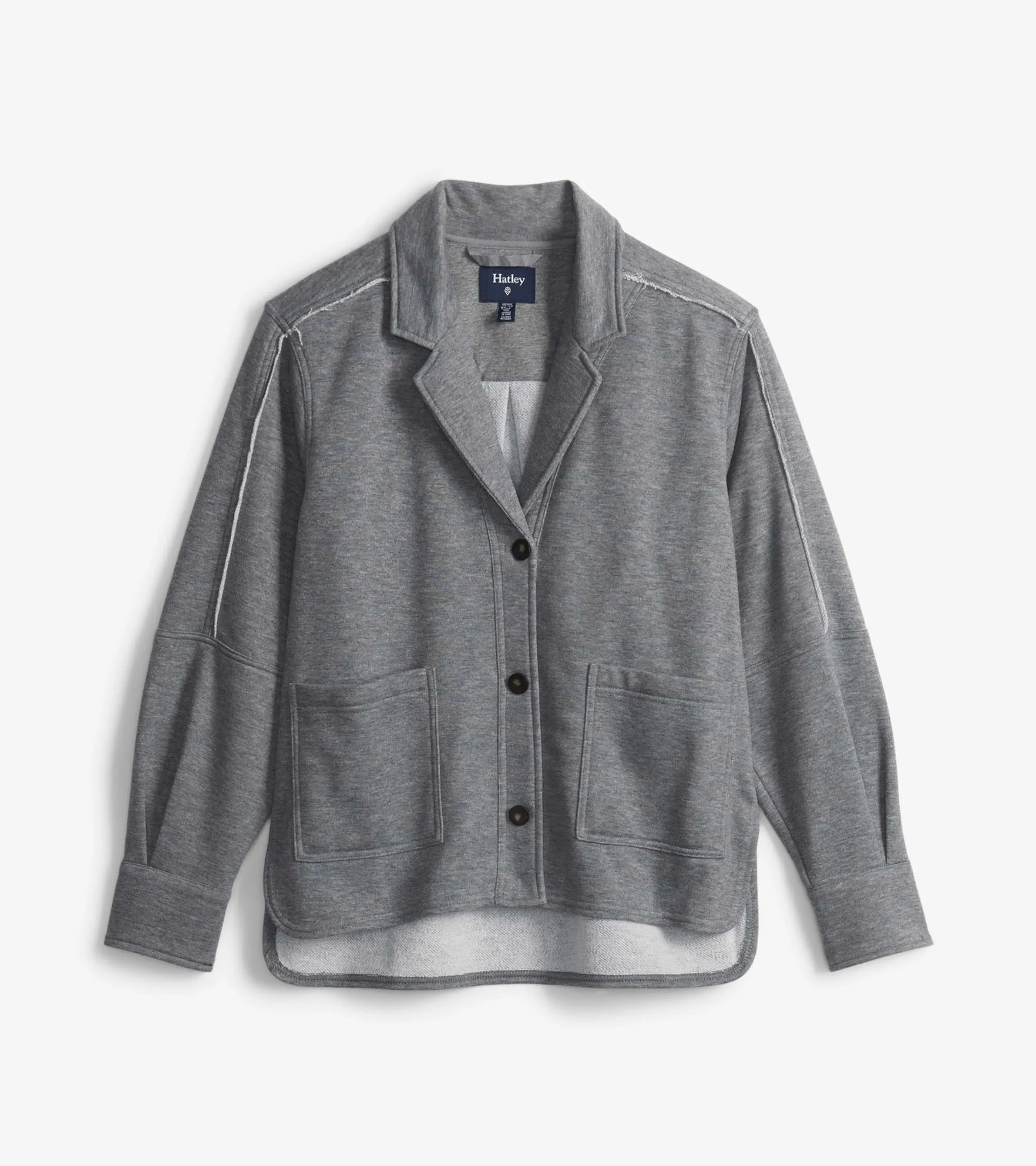 Emily Relaxed Blazer - Charcoal Melange sold by Hatley product image thumbnail 2