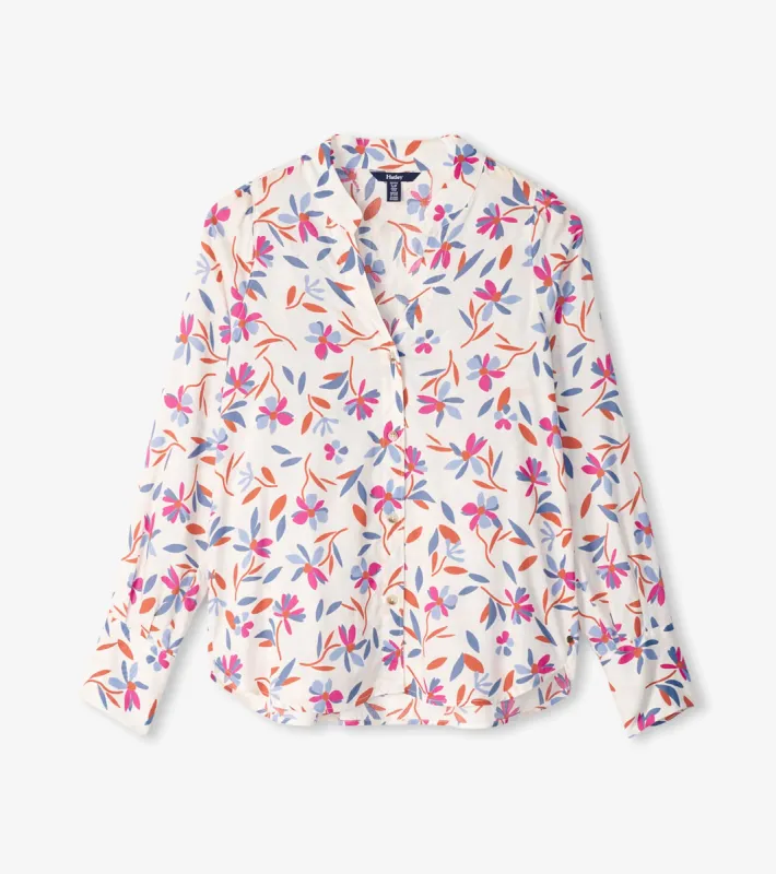Olivia Blouse - Deconstructed Floral sold by Hatley