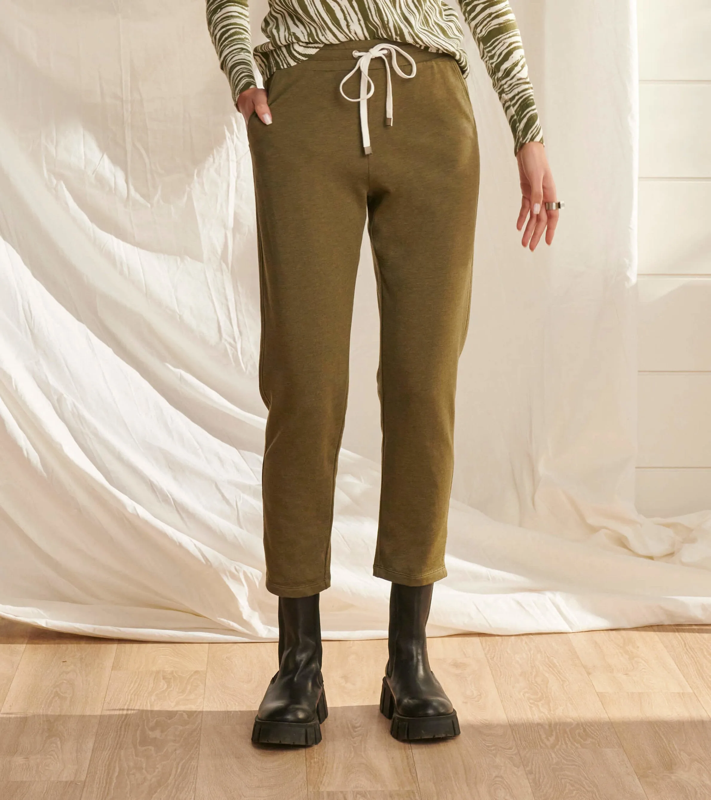 Adrien Jogger - Loden Green Melange sold by Hatley product image thumbnail 3