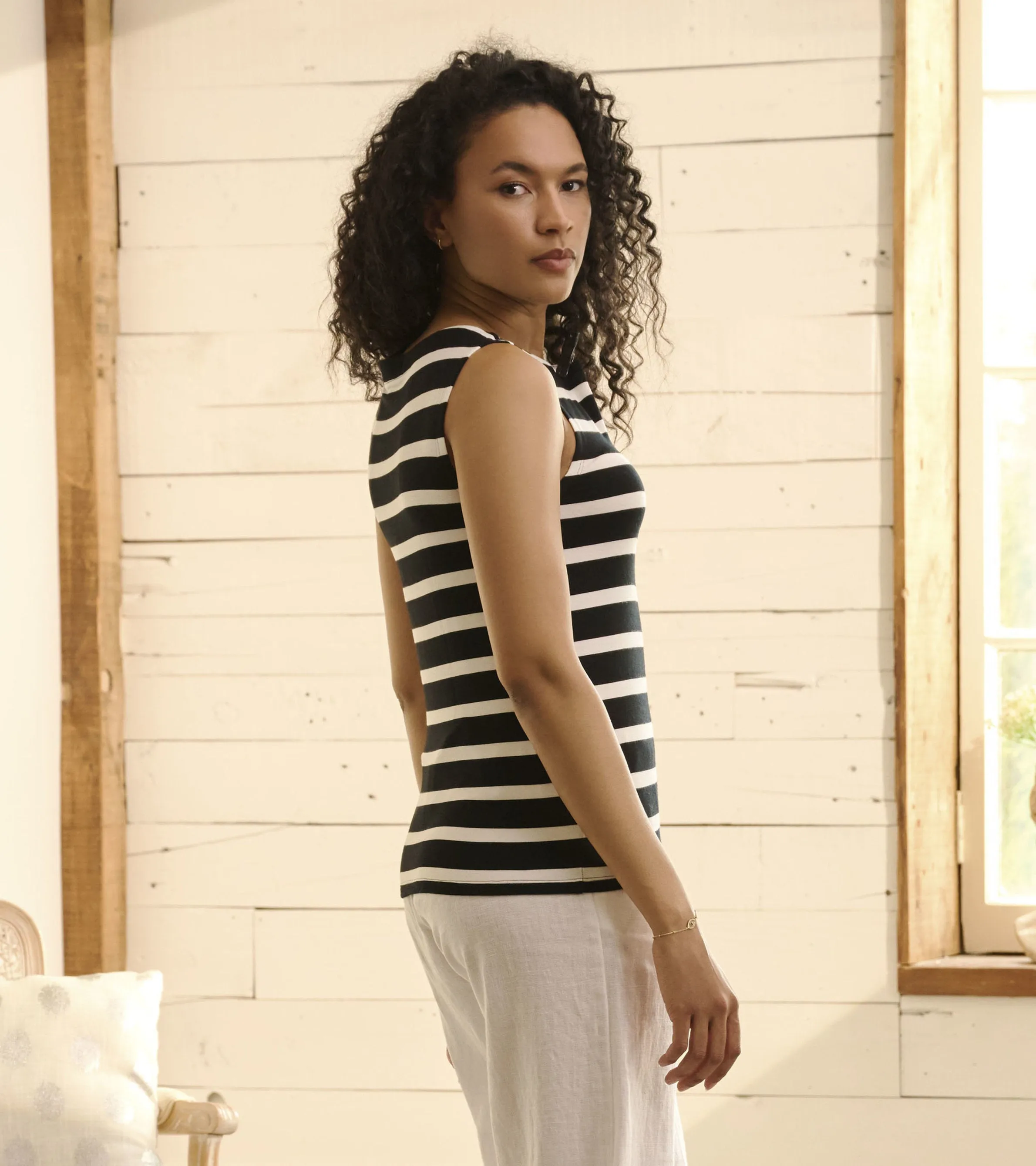 Everyday Tank - Caviar Stripes sold by Hatley product image thumbnail 3