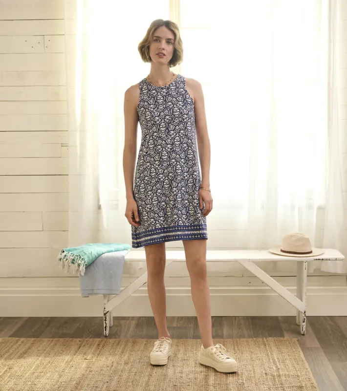 Bella Dress - Floral Shibori sold by Hatley