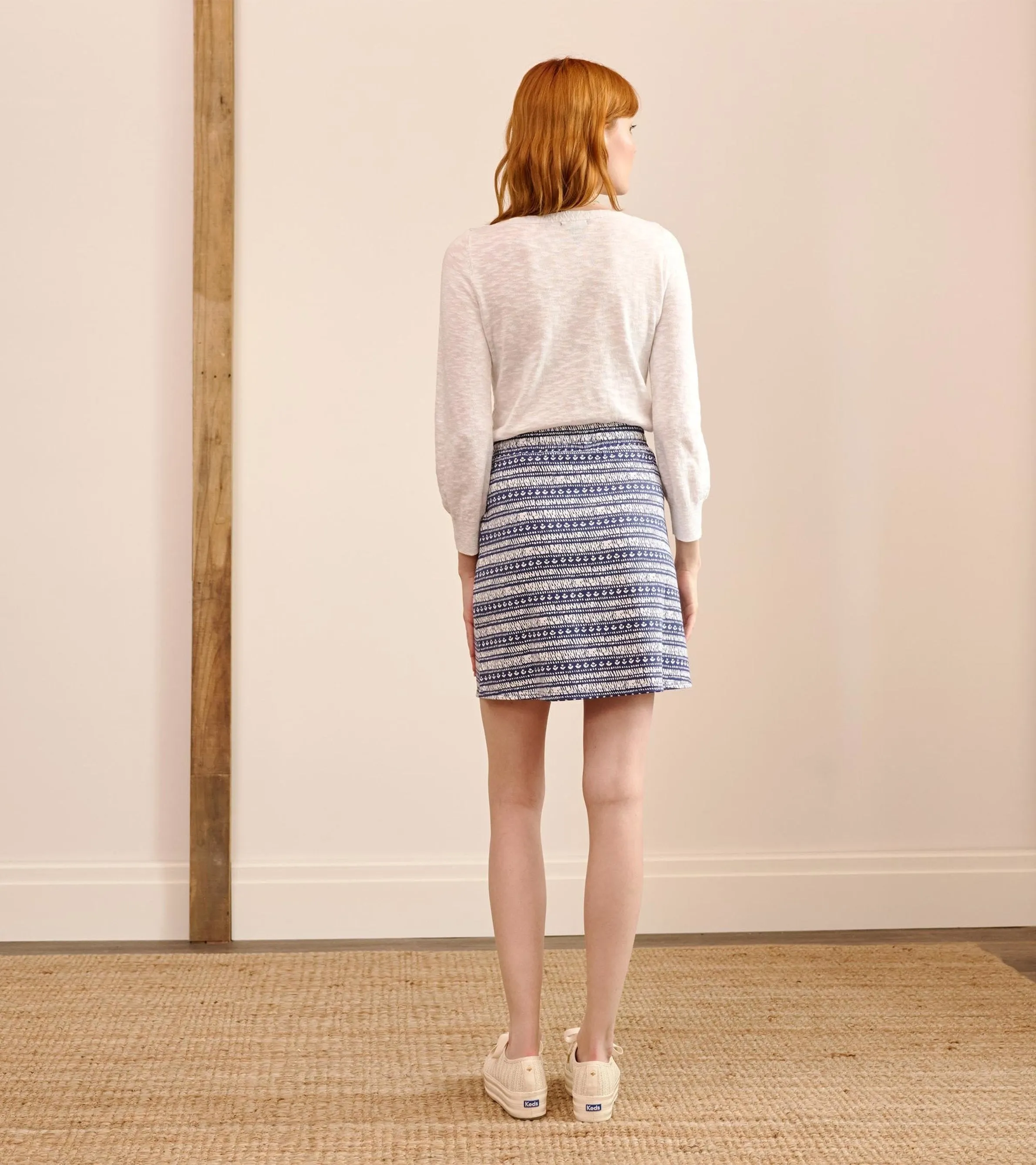 Christine Skirt - Blue Brush Stripes sold by Hatley product image thumbnail 5