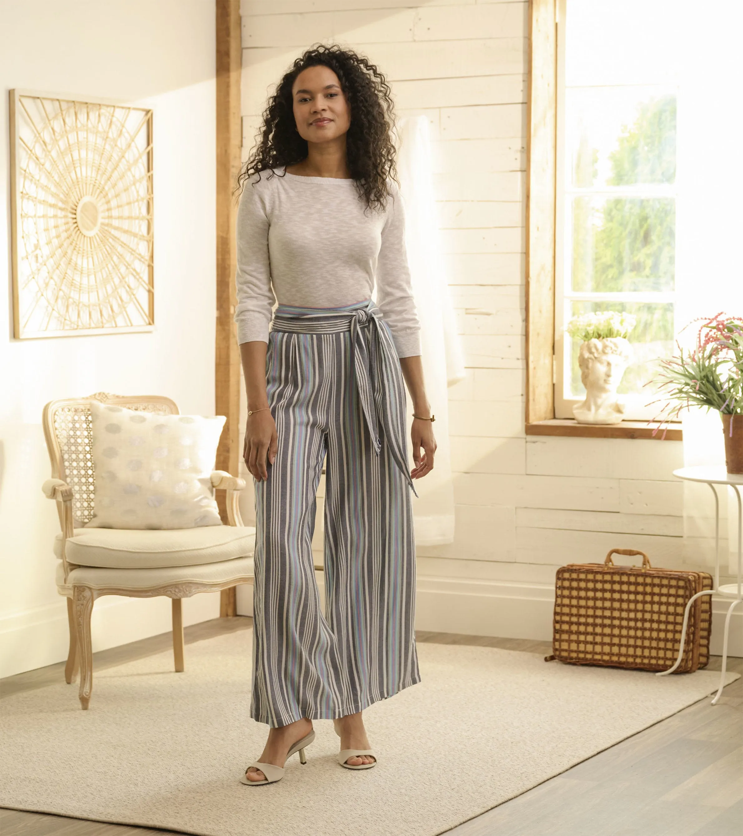 3/4 Sleeve Knit Breton - White sold by Hatley product image thumbnail 5