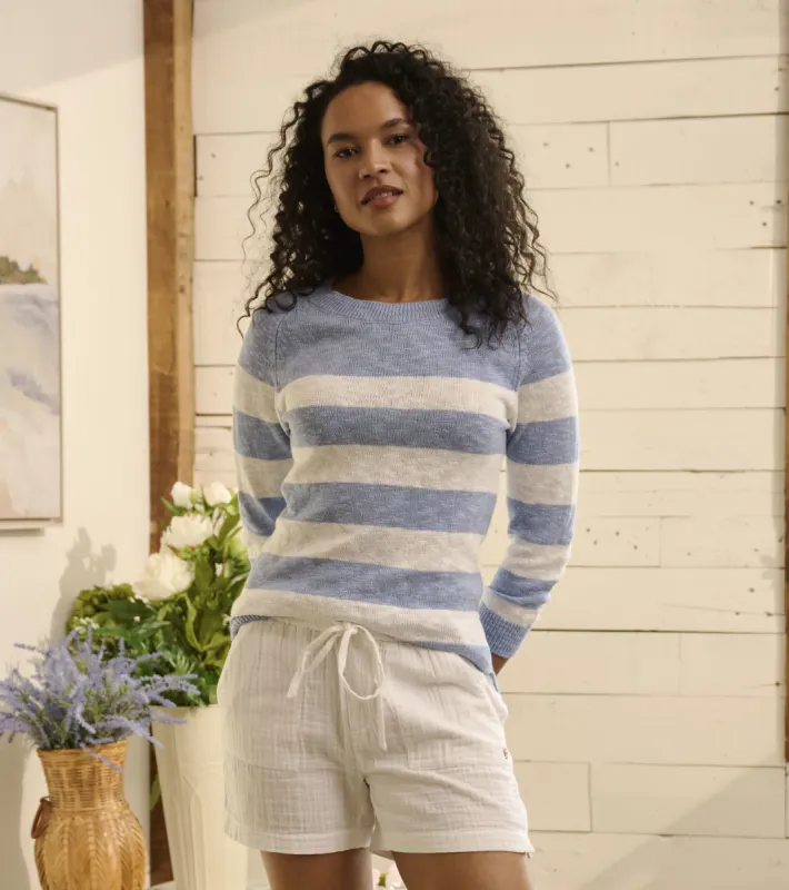 Mariner Sweater - Provence Stripes sold by Hatley