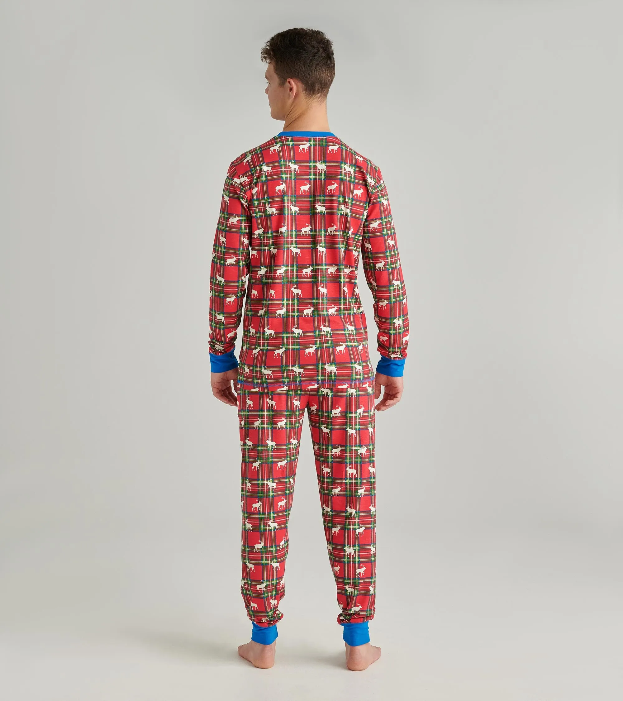 Men's Elk Plaid Pajama Set sold by Hatley product image thumbnail 4