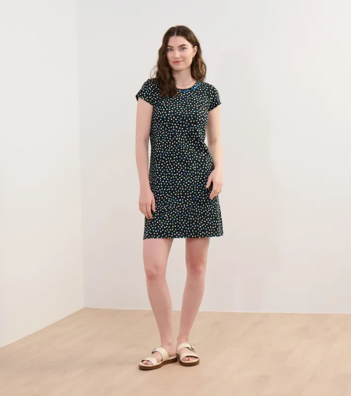 Cici A-Line Dress - Multi Dots sold by Hatley