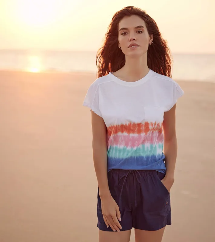 Slouchy Pocket Tee - Vintage Beach sold by Hatley