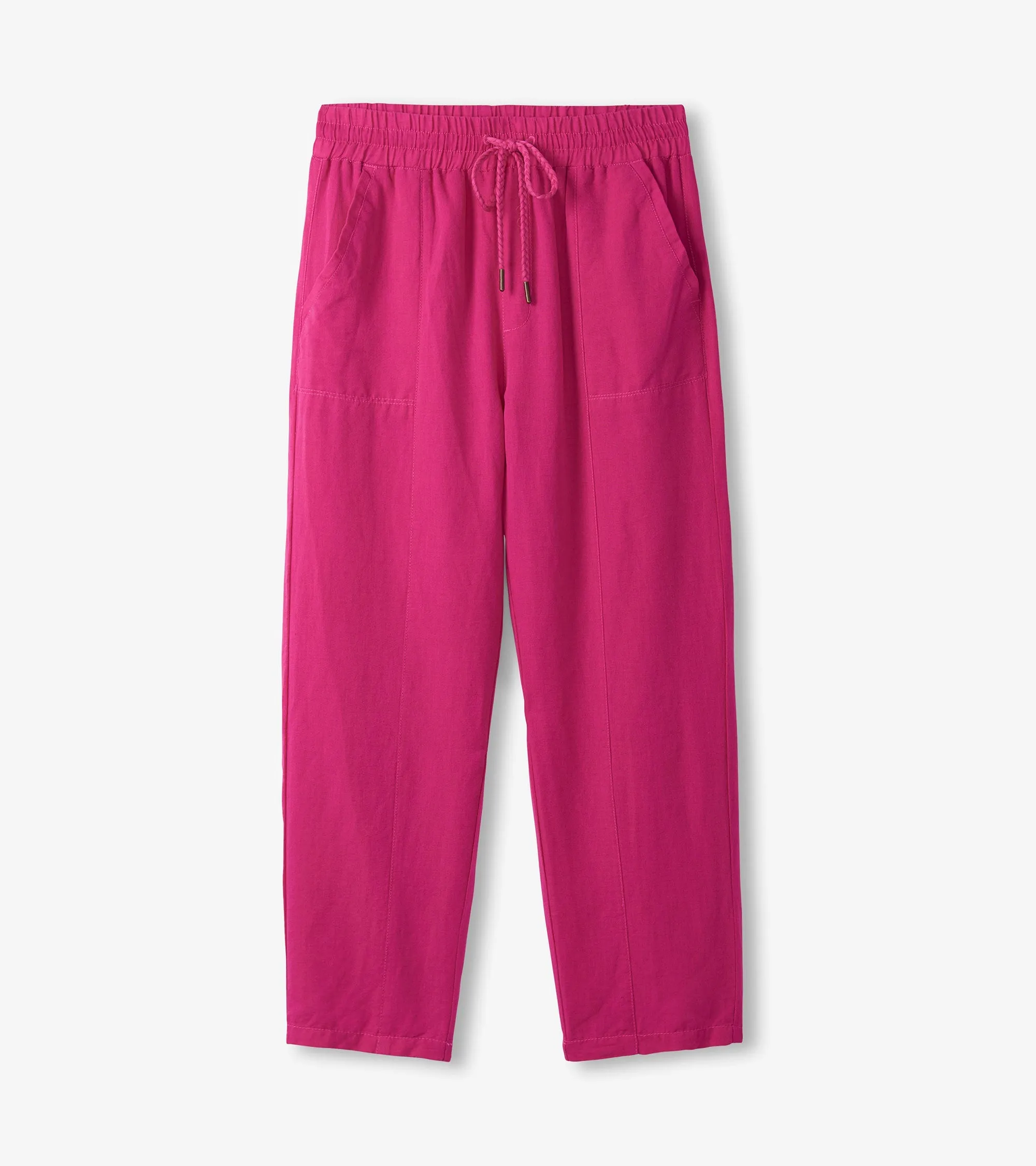 Straight Leg Linen Pants - Fuchsia sold by Hatley product image thumbnail 2