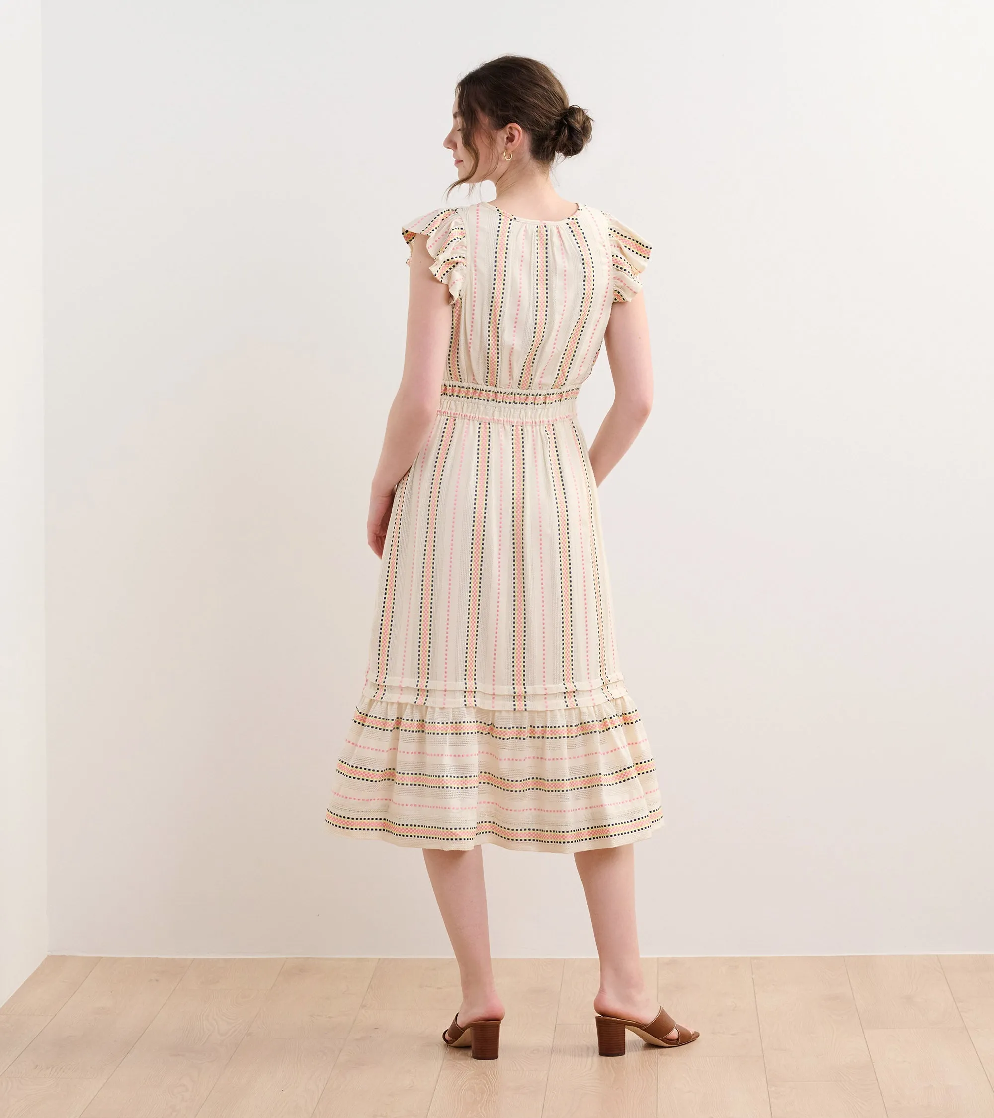 Fiona Midi Dress - Ribbon Weave Stripes sold by Hatley product image thumbnail 5