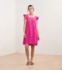 Flutter Sleeve Dress - Fuchsia sold by Hatley