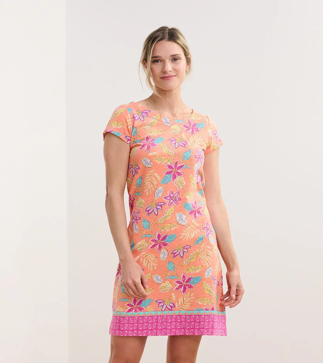 Nellie Dress - Distressed Floral sold by Hatley